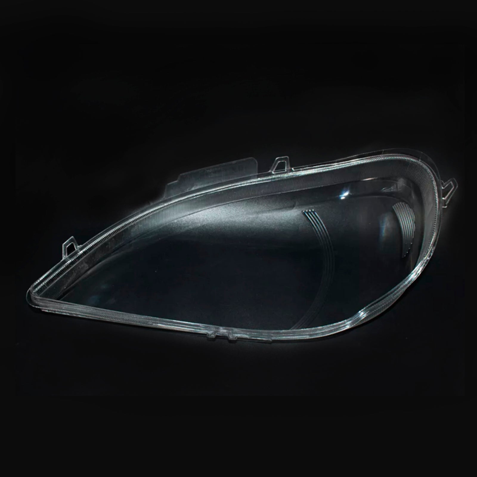 Juego de 2 faros delanteros transparentes para Mercedes Benz Clase ML W163 (2002-2005)