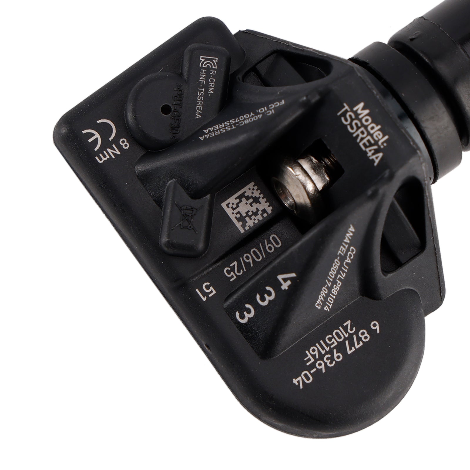 Capteur de pression des pneus 4X 6877936 pour BMW Série 5 G30 G31 F40 Série 3 G20 G21