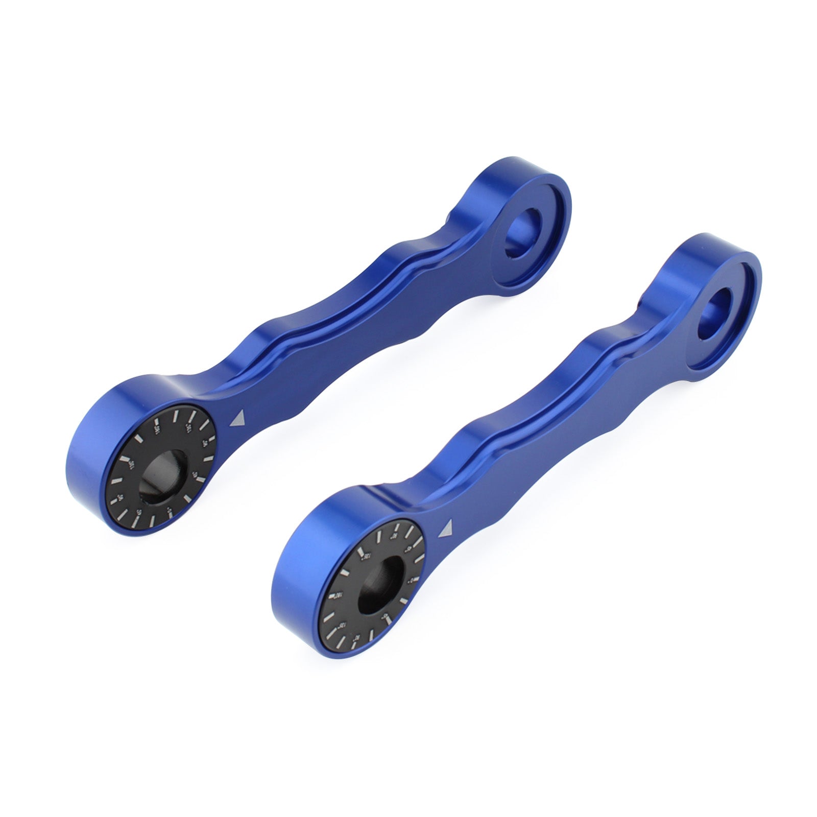 Kit di collegamento abbassamento regolabile per Suzuki DRZ400/E/S/SM 00-17 RM125/200 96-00 Blu