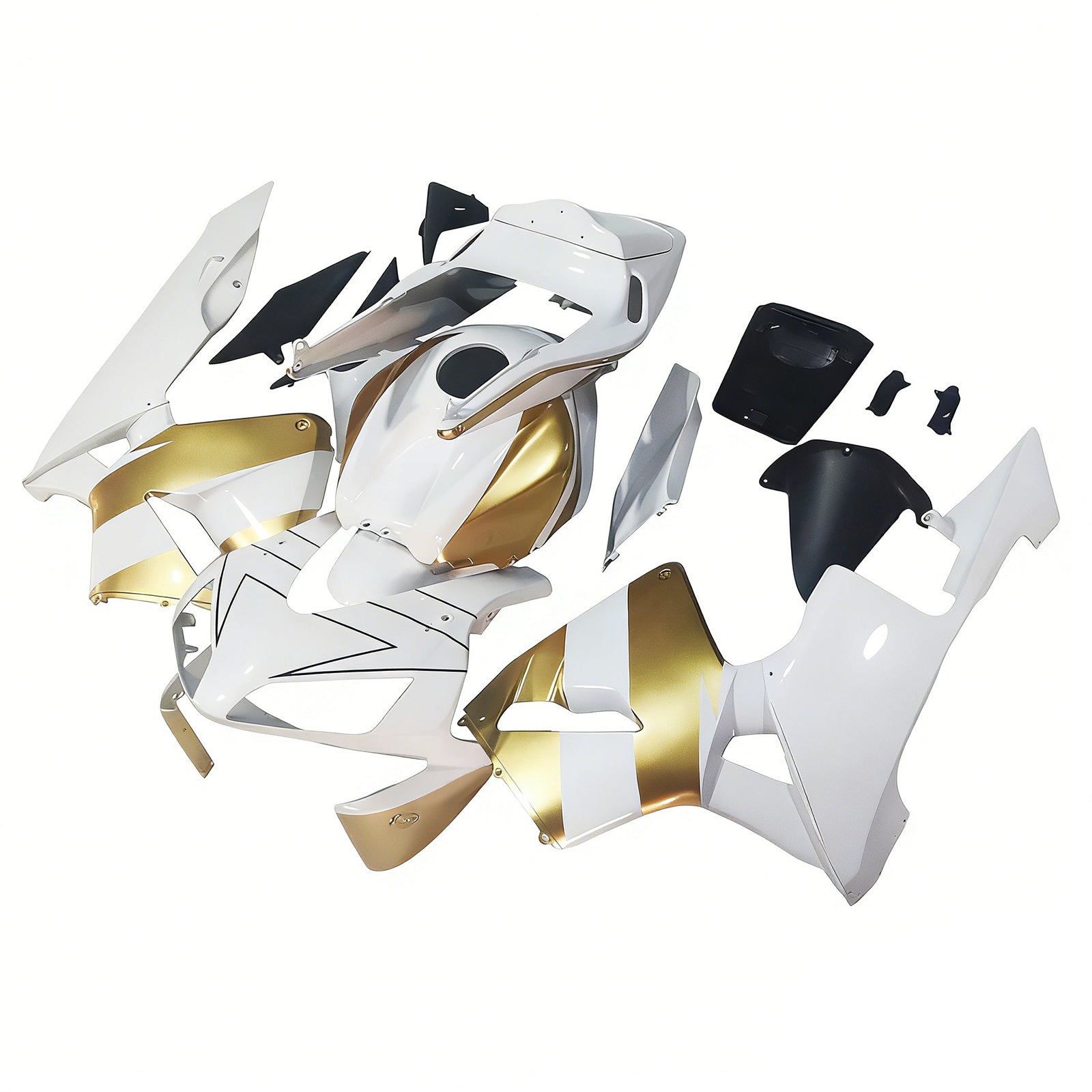 Kit de carénage par injection, carrosserie en plastique ABS, compatible avec Honda CBR600RR 2003-2004