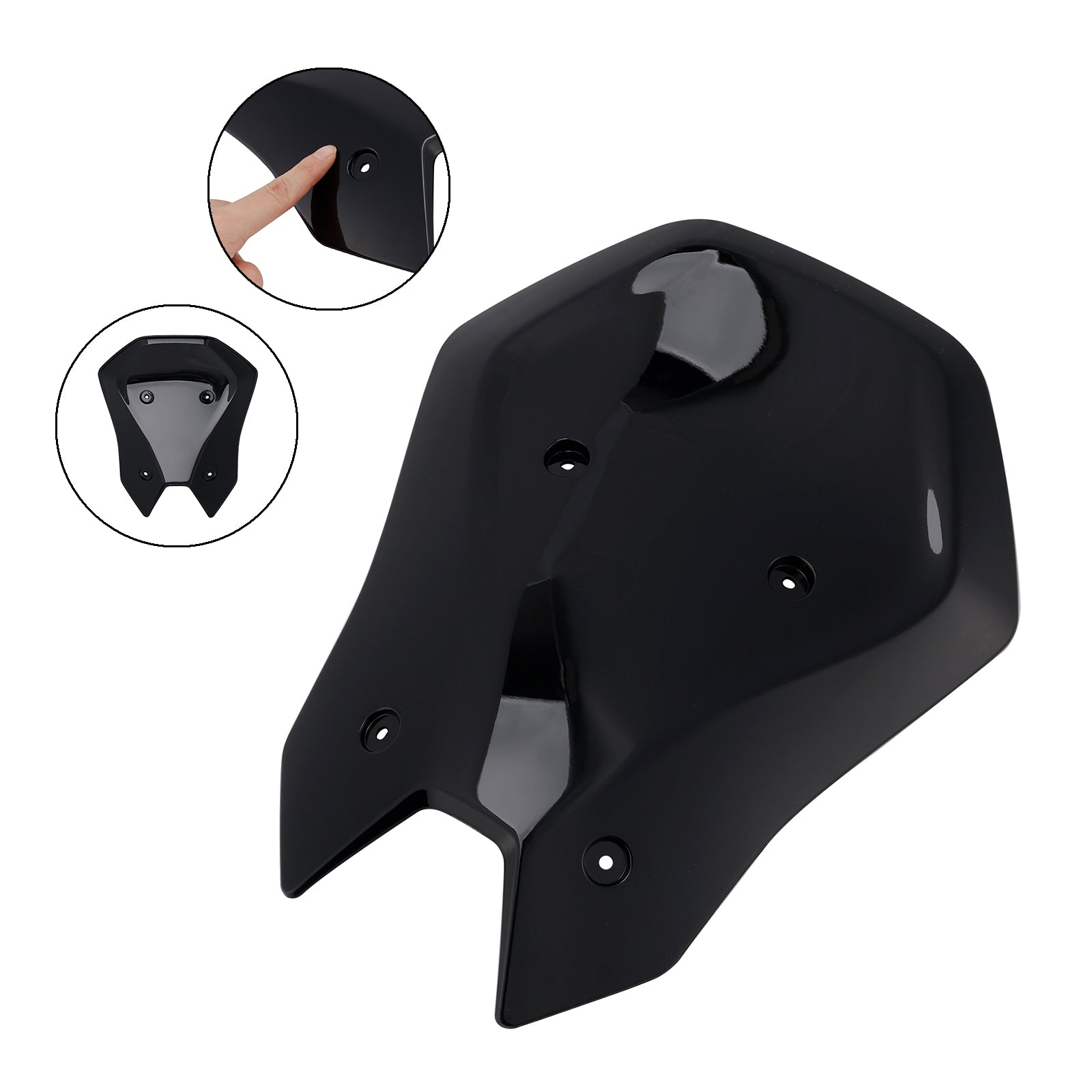 ABS kunststof windscherm voor Kawasaki Z900 (2025)