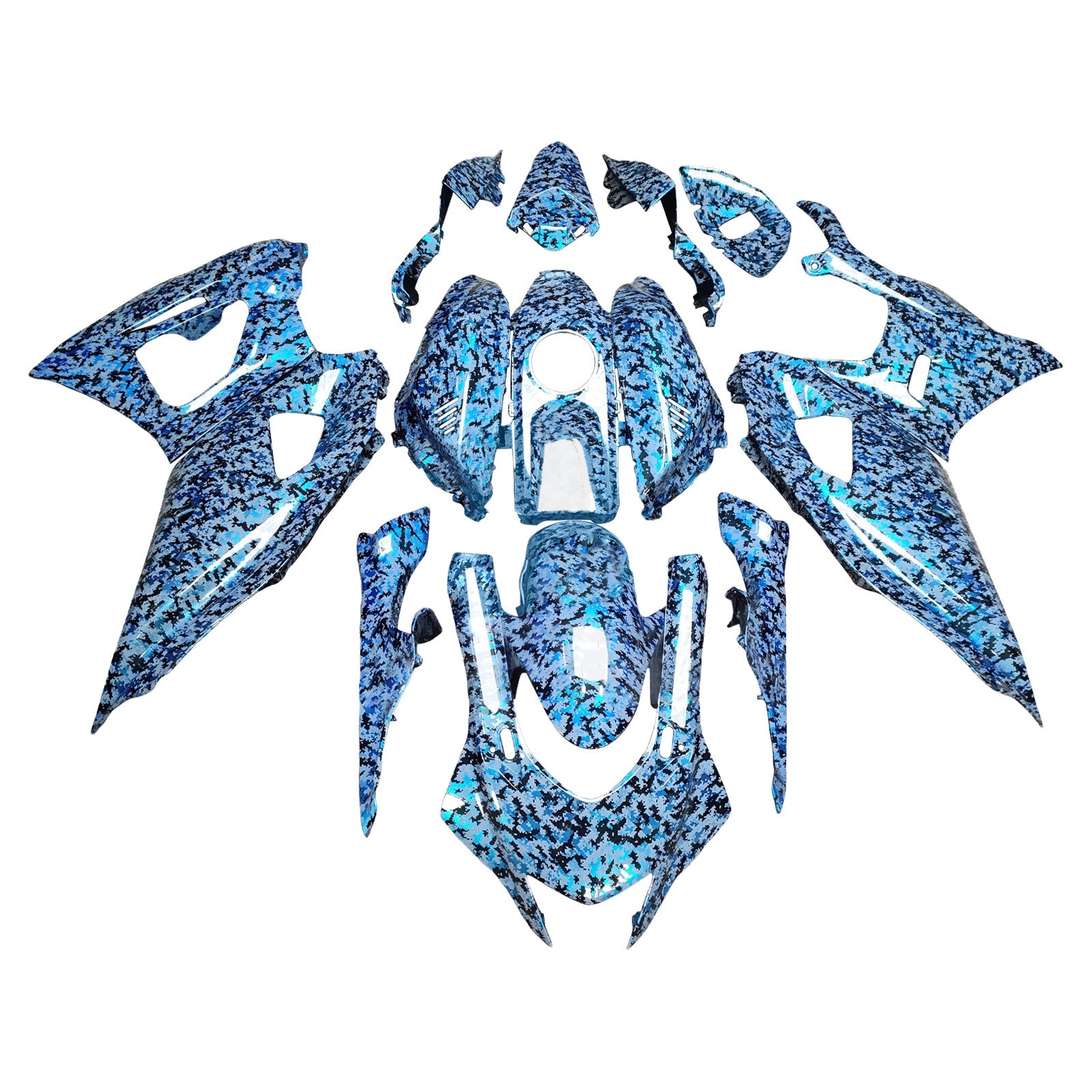 Kit carena iniettata in plastica ABS per Yamaha YZF-R7 2021-2025