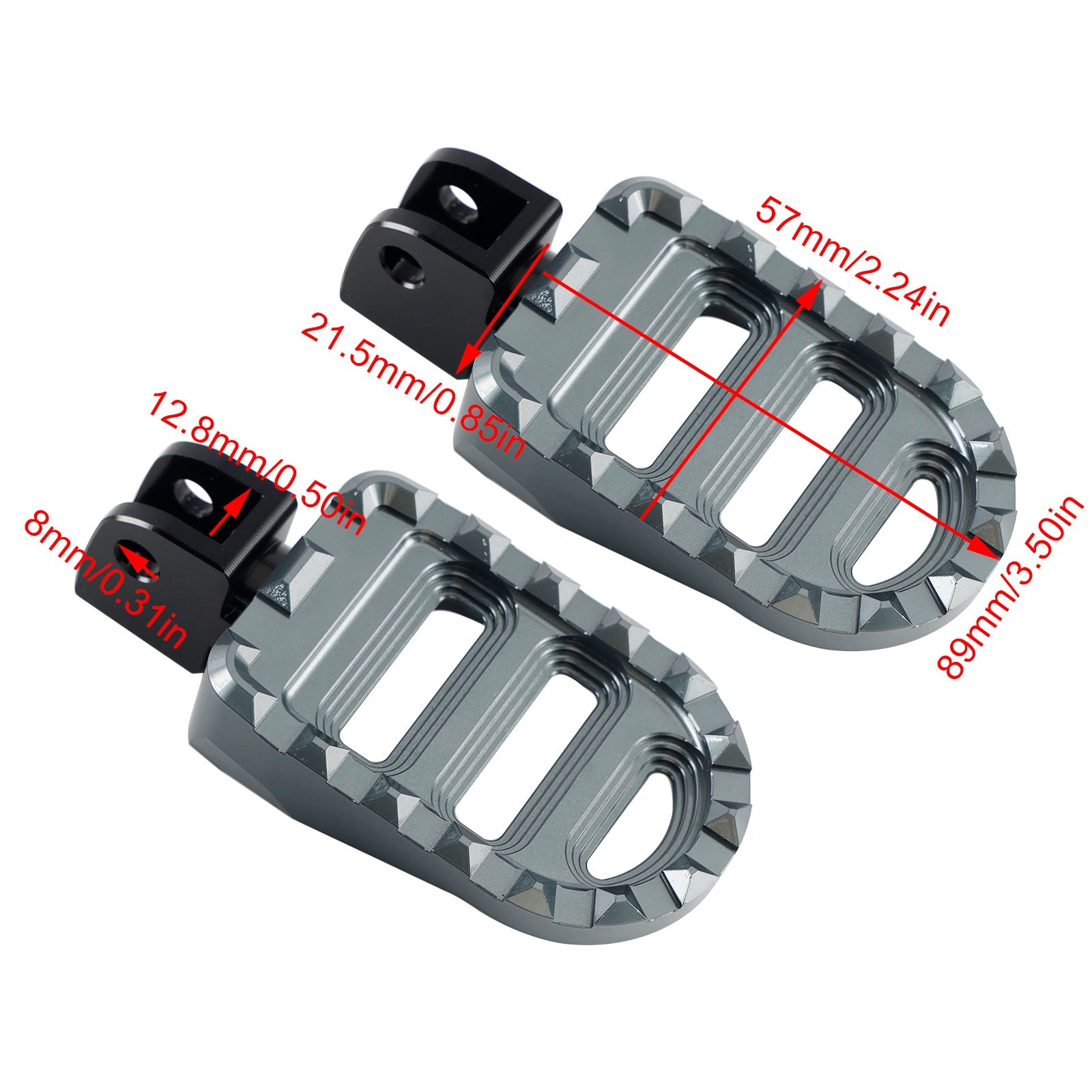 Reposapiés delantero adaptado a Meteor 350 2021-2023 Classic 350 2022-2023