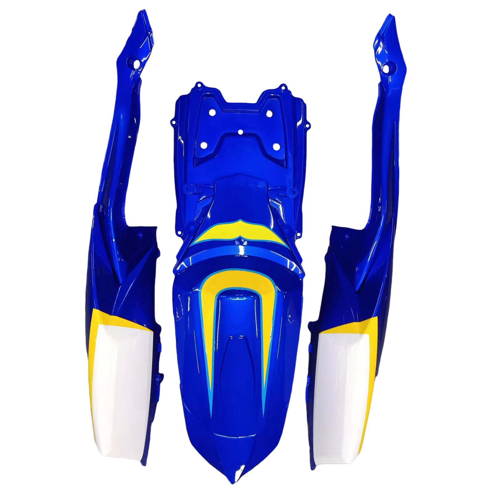 Kit de carénage par injection, carrosserie en plastique ABS, compatible avec Suzuki GSXR 600/750 2008-2009