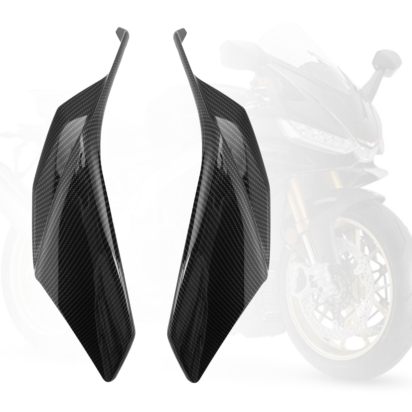 Kit de carénage latéral avec déflecteur d'air et spoiler pour Aprilia RSV4 2021-2024