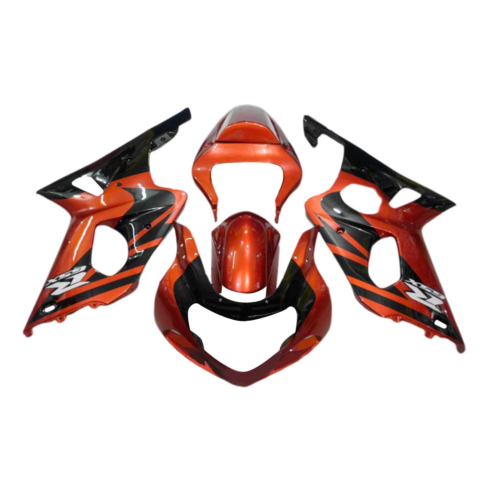 Amotopart Suzuki GSXR1000 2000-2002 K1 K2 ABS muovinen korin suojasarja