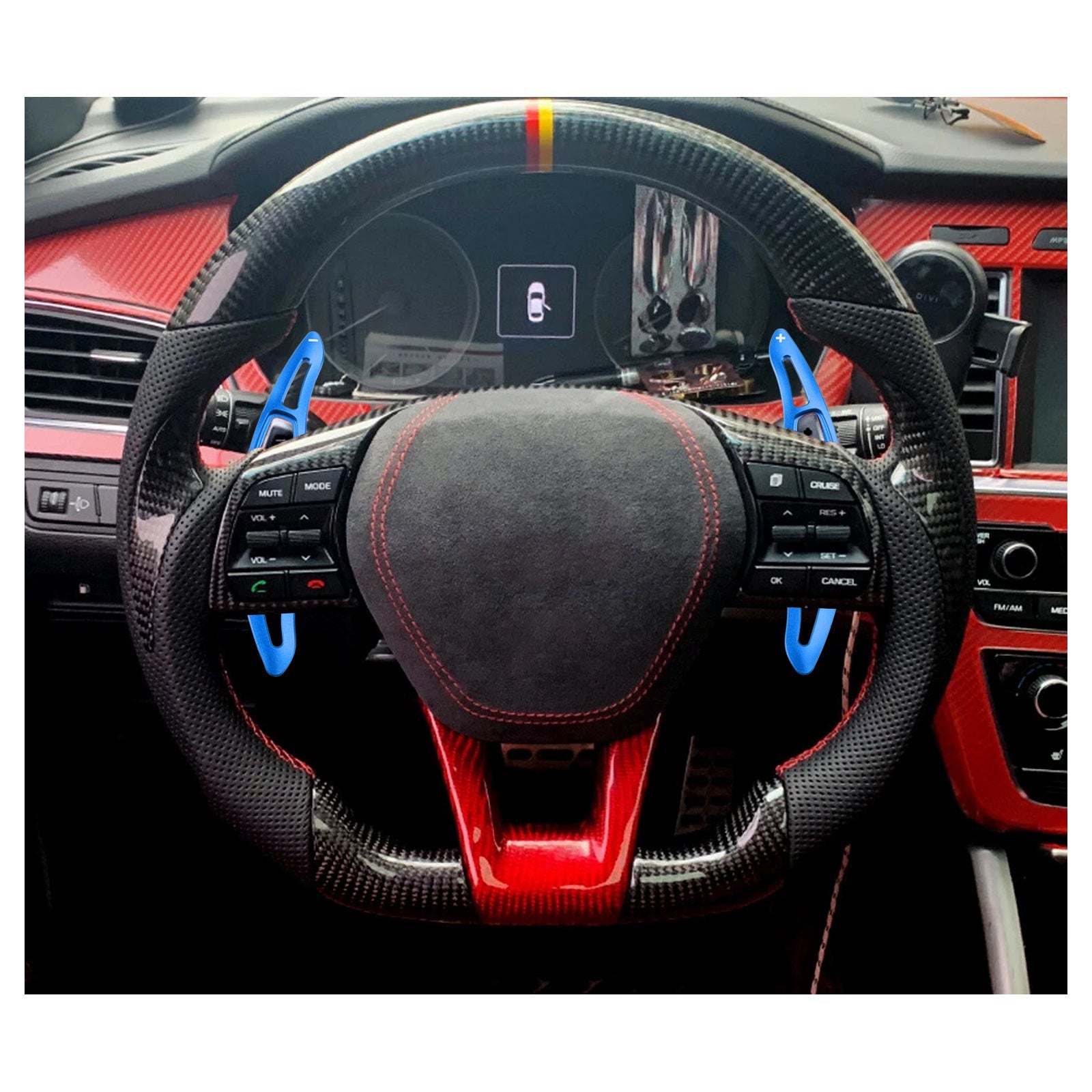 Aluminijaste prestavne ročice na volanu za Hyundai Sonata 2015-2019