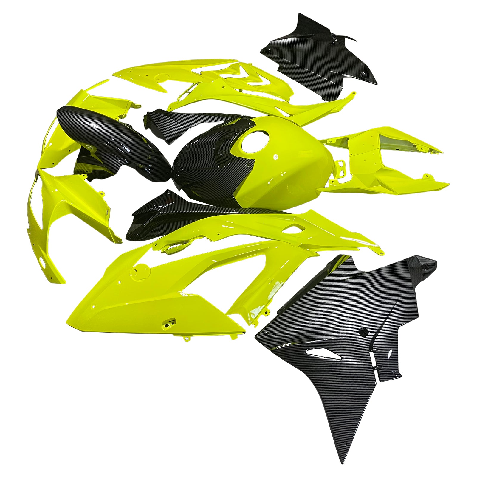 Kit de carénage injecté en plastique ABS pour BMW S1000RR 2017-2018