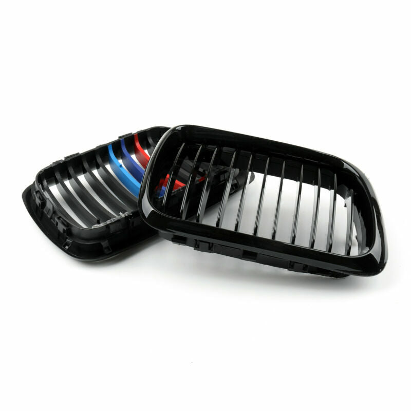 1997 1998 1999 BMW E36 M3 Front Grille in Brilliant Black Version M