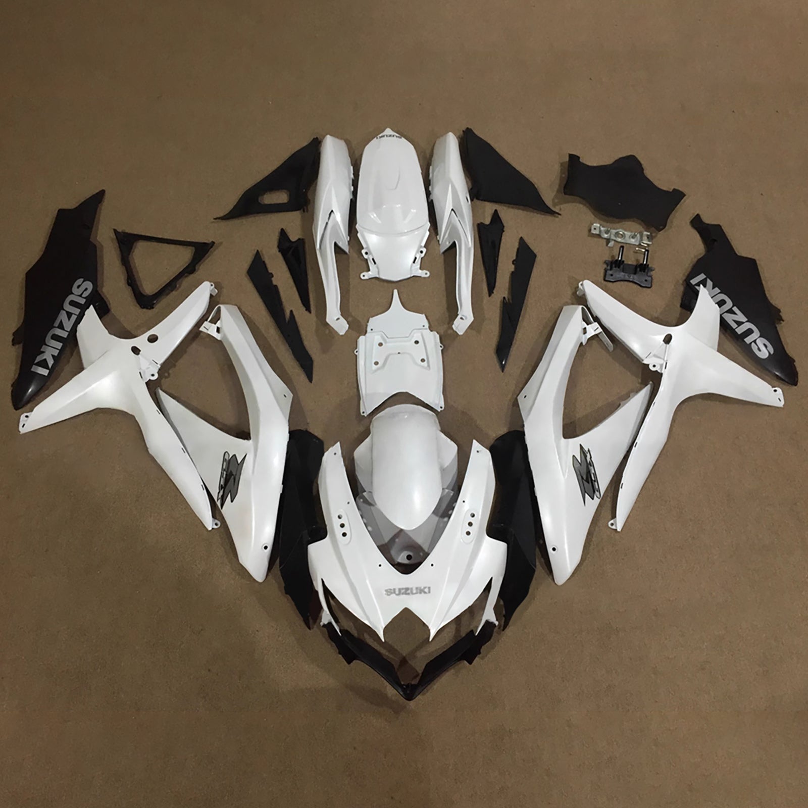 ABS kunststof geïnjecteerde kuipset voor Suzuki GSXR 600/750 2008-2010 K8