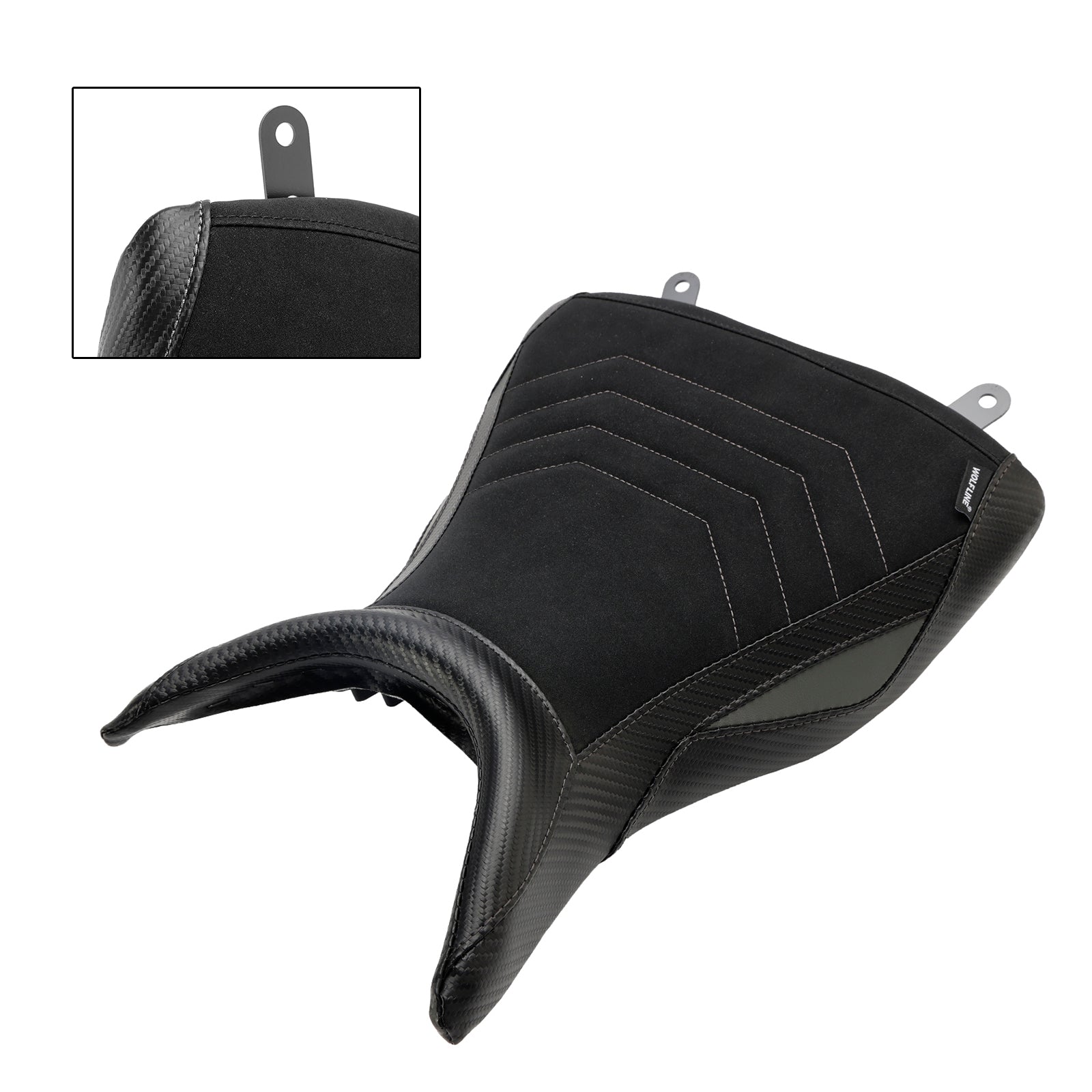 Saddle Front Raid Grey for Yamaha MT-03 YZF-R3 2015-2023