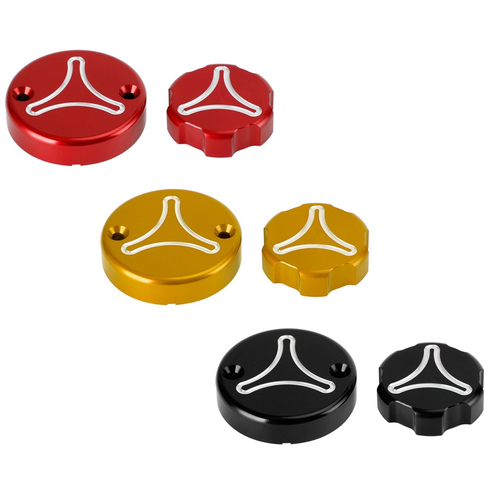 Tappo di serbatoio del freno nero per Ducati Panigale 899 959 1199 1299 V2 V4 S R