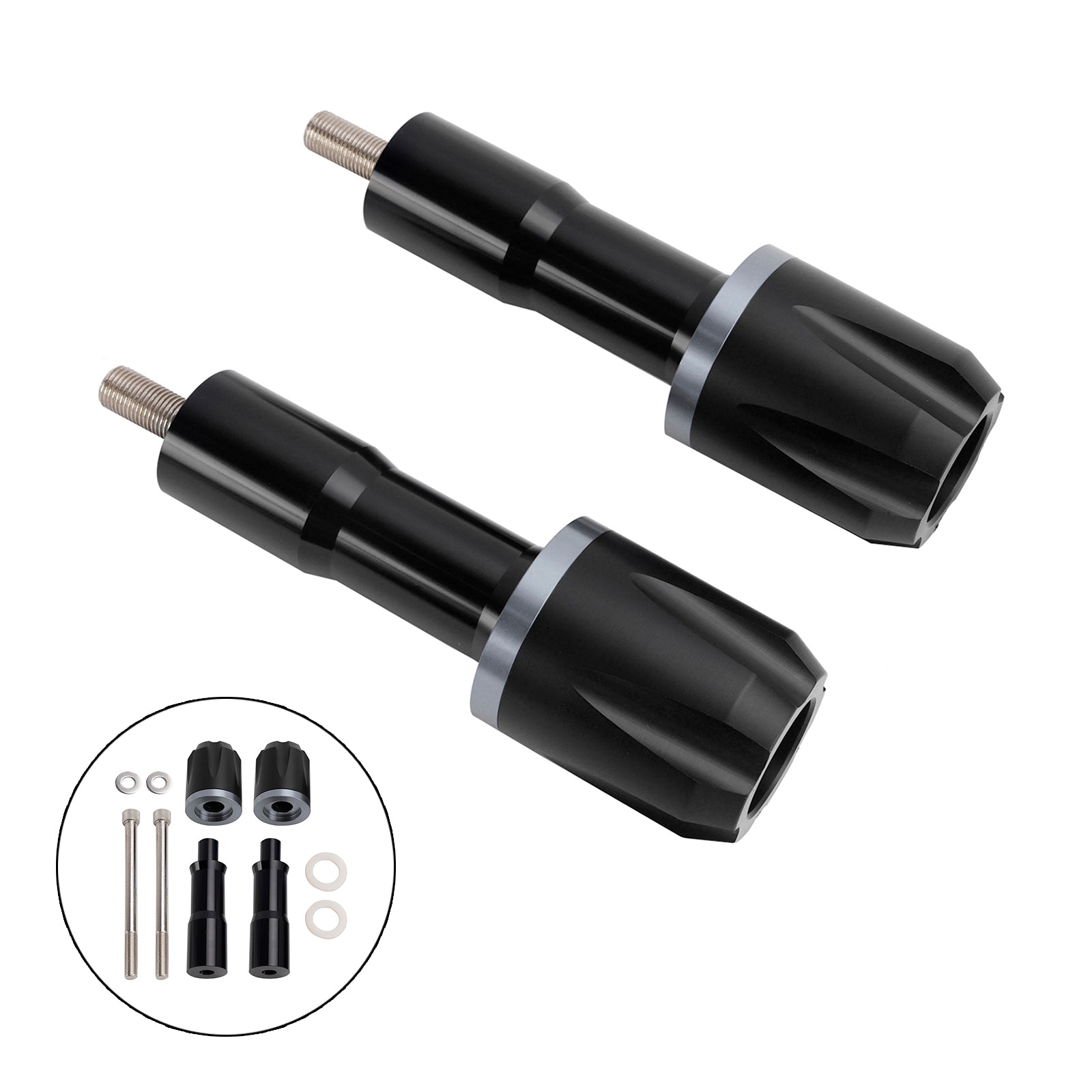 Protection de cadre en aluminium pour Yamaha YZF-R7 2021-2023, bleu et noir