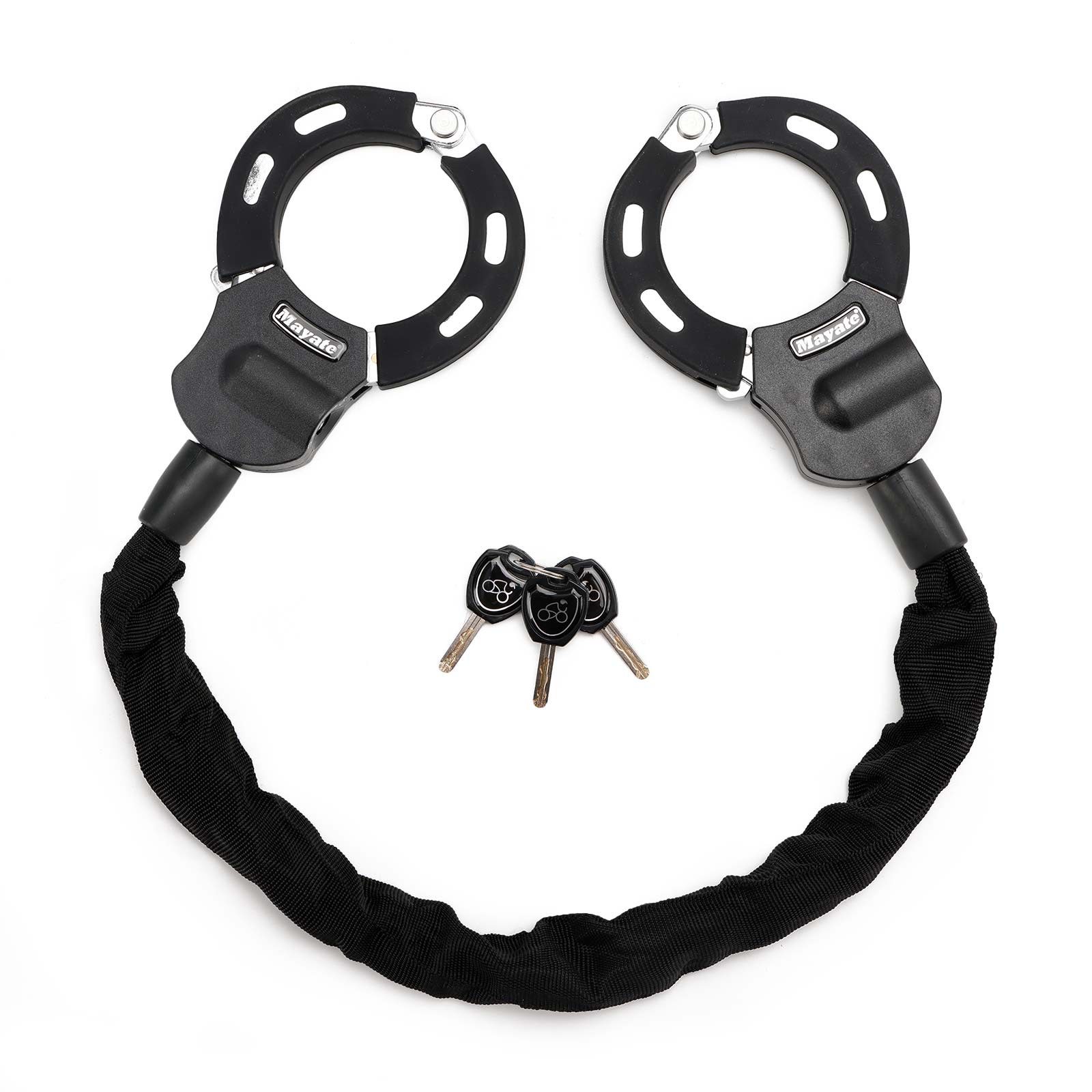 Antifurto con catena da 60 cm e borsa per scooter elettrico e moto