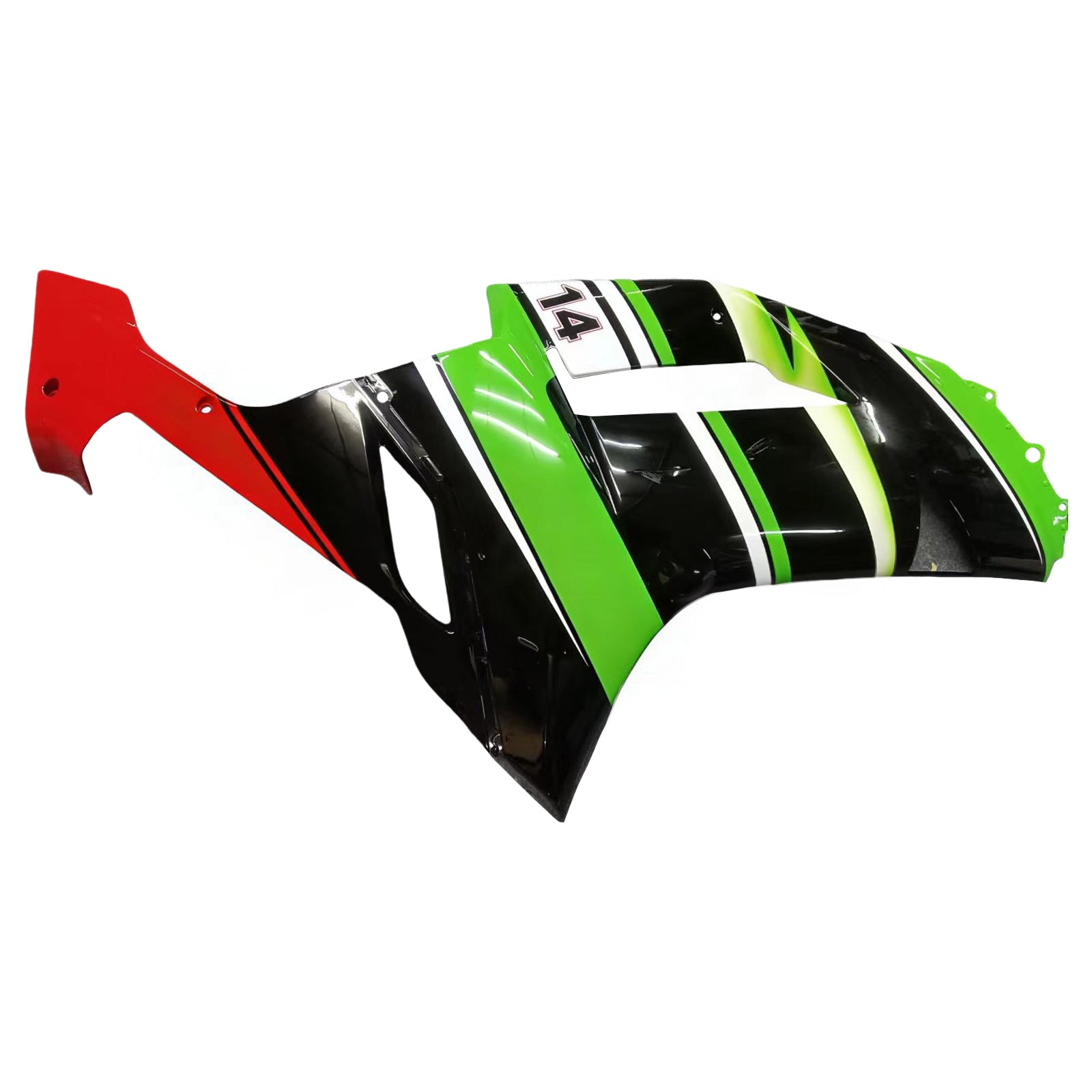 Kit de carénage à injection en plastique ABS pour Kawasaki ZX6R 636 2007-2008