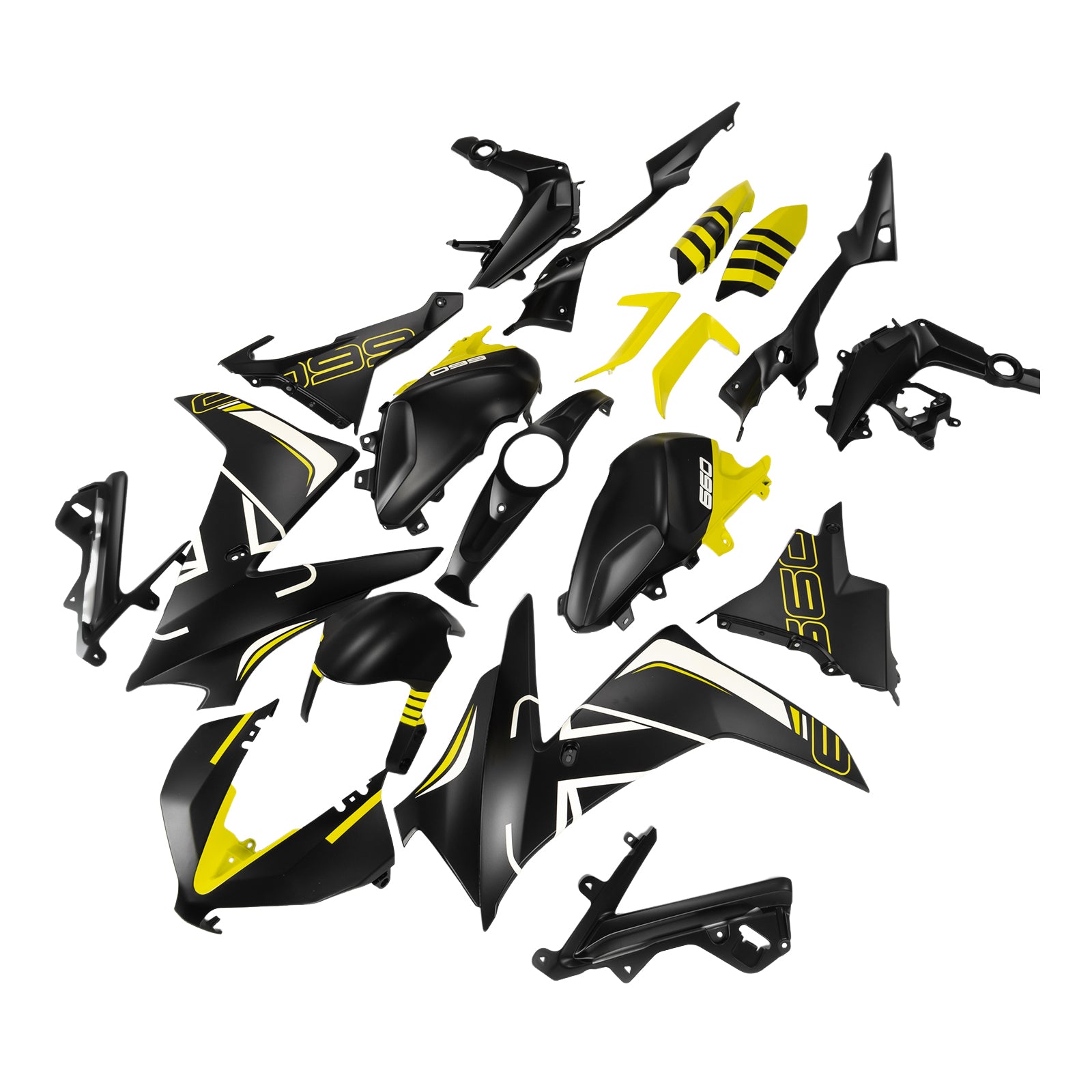 Kit de carénage de carrosserie par injection pour Daytona 660 2024-2025