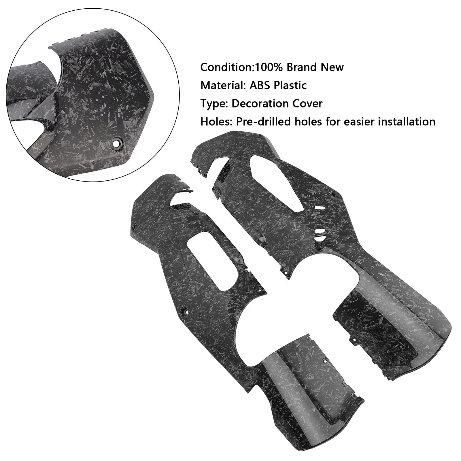 Cubierta de placa protectora de carenado inferior para Aprilia RSV4 2021-2024