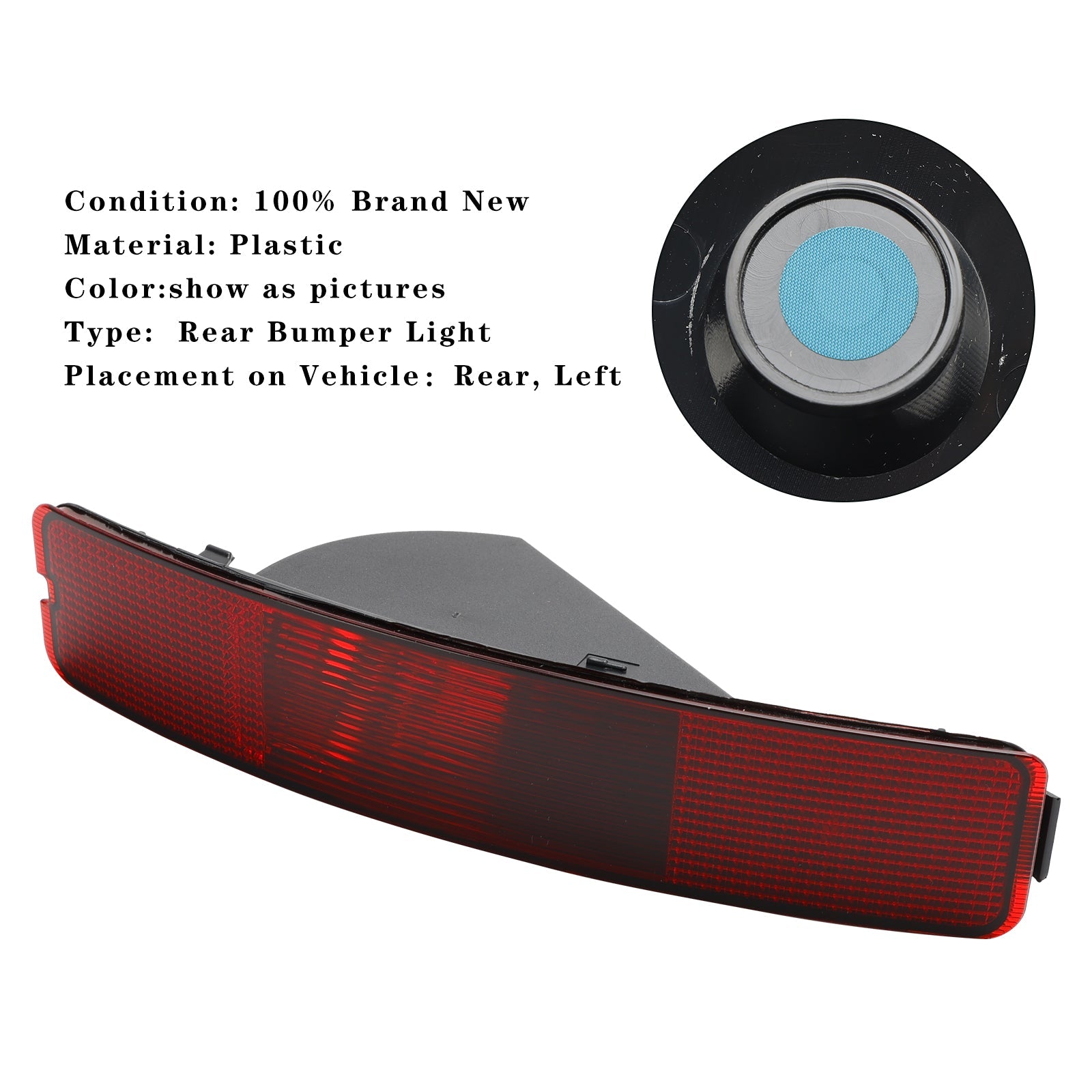 Riflettore fendinebbia posteriore sinistro Volvo XC90 2003-2006 8693009