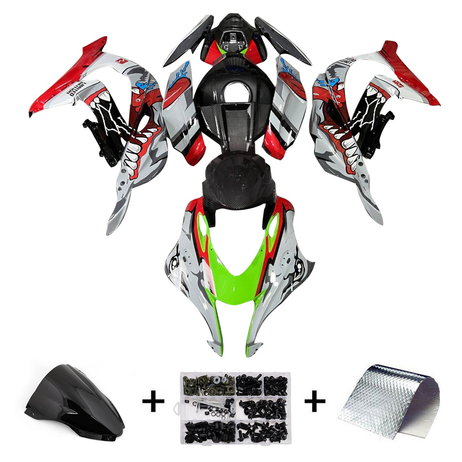 Kiting Kit inyectado en plástico AB para Kawasaki ZX10R 2016-2020