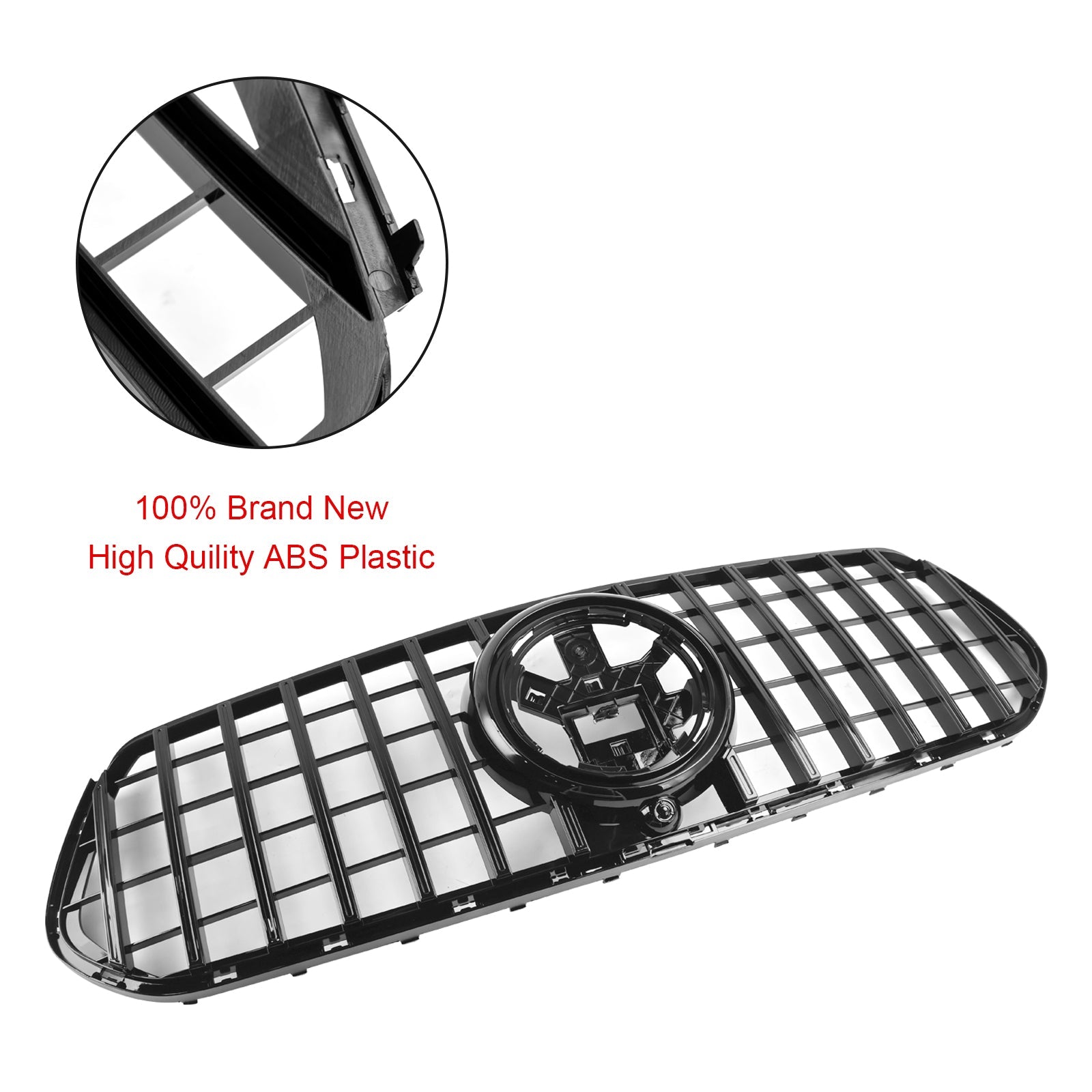 Sijajna črna maska za Mercedes Benz Gle W167 C167 V167 2020–2023