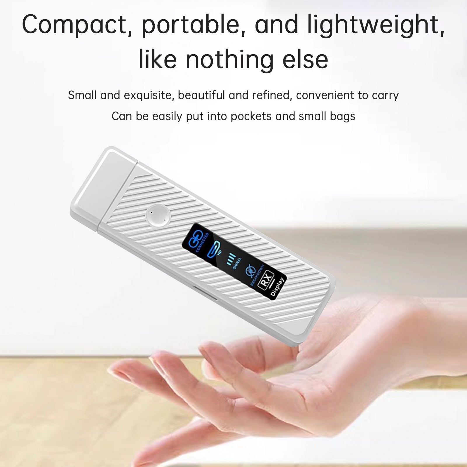 Projecteur sans fil HDMI pour même écran HD 1080P 50M, émetteur-récepteur vidéo