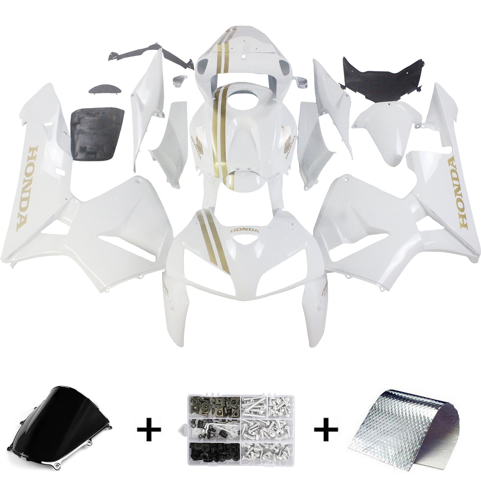Injection Fairing Kit Bodywork Plastic ABS For Honda CBR600RR 2005-2006 F5
