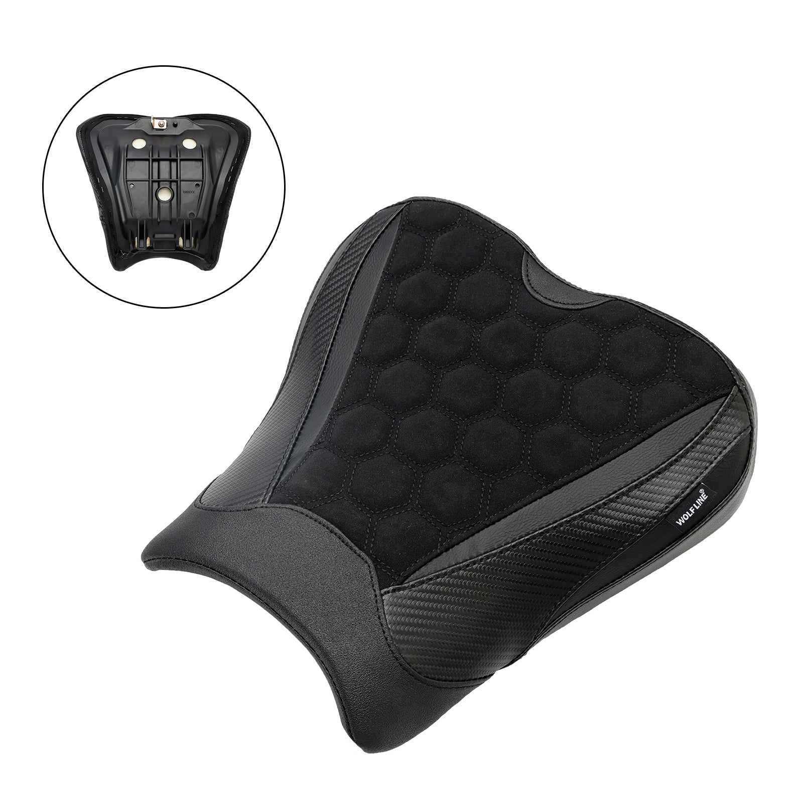 Camión de la sede antes de Raider en poliuretano negro para Kawasaki Ninja ZX-4R ZX-4RR 2023