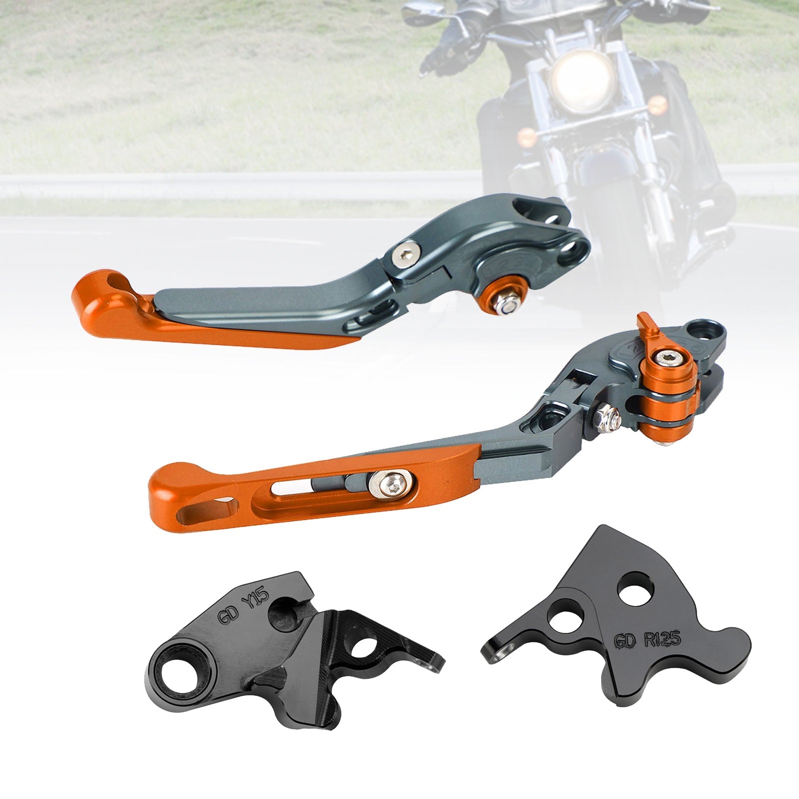 Leva del freno frizione regolabile per Yamaha XSR 155 MT15 2019-2022