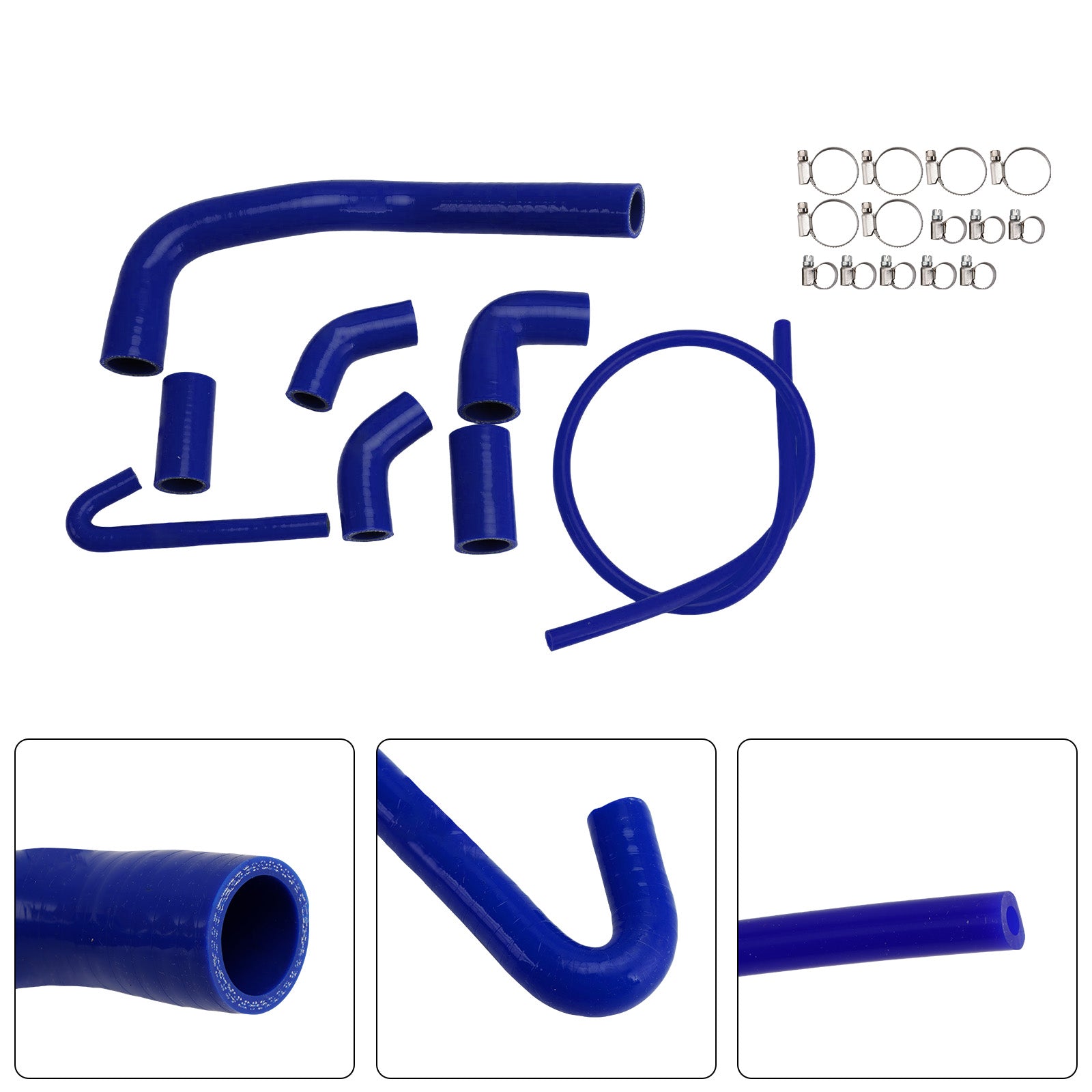 Durite de refroidissement en silicone pour radiateur Ducati Streetfighter V4 V4S (2020-2025)