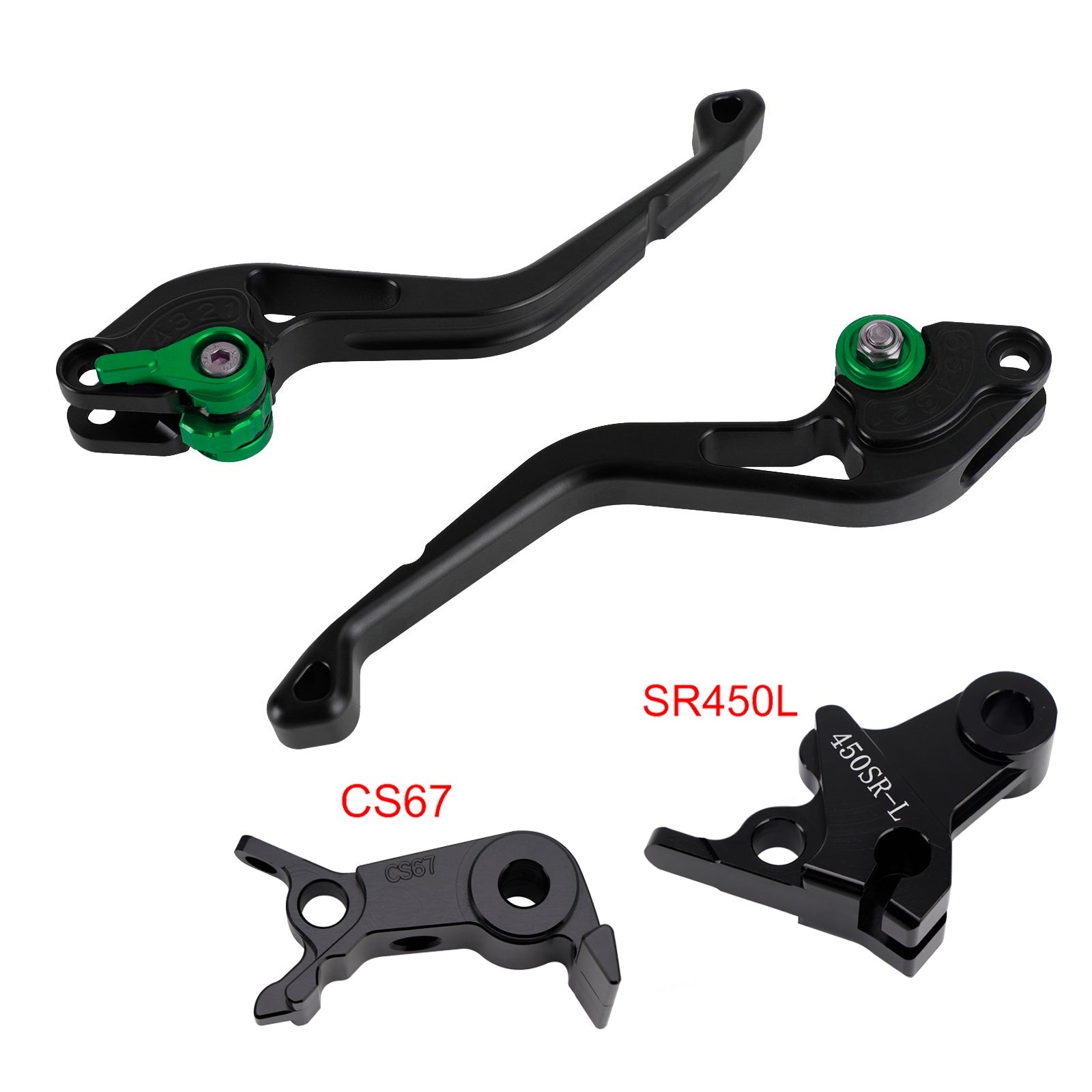 Nouveau levier de frein et d'embrayage court compatible avec VOGE DS900X 900DSX 2024-2026