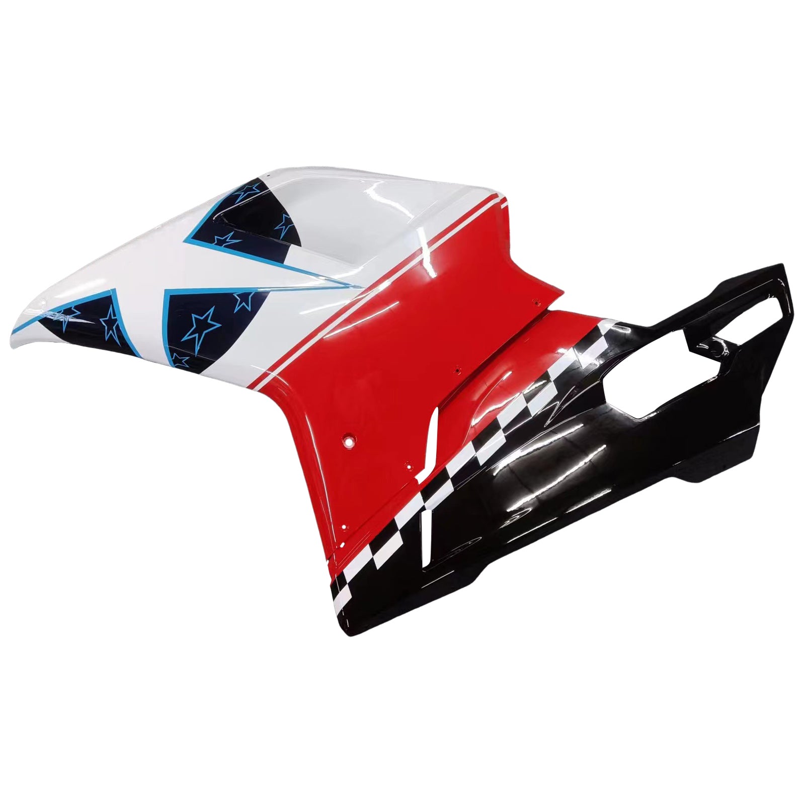 Kit de carénage par injection, carrosserie en plastique ABS, compatible avec Ducati 1098/1198/848 de 2007 à 2011