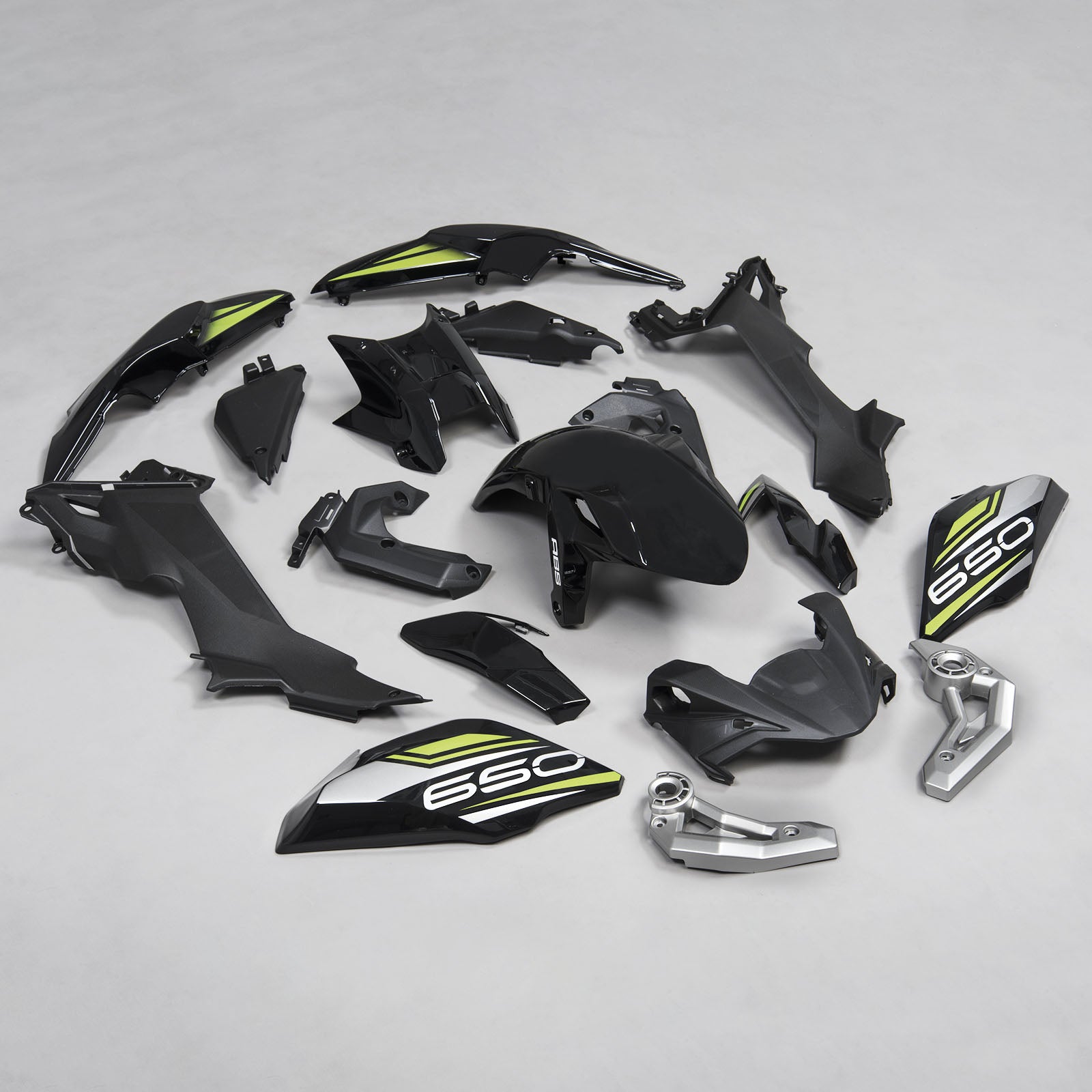 Kit de carénage par injection , carrosserie en plastique ABS Pour Kawasaki Z650 2017-2019