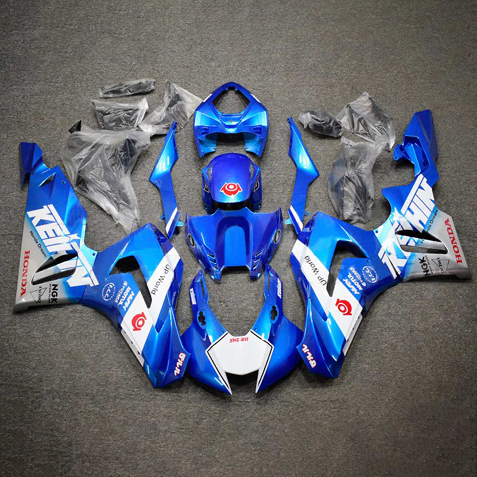 Komplet pomanjkanja, ki se vbrizga v ABS plastiko za Honda CBR1000RR-R 2020-2023
