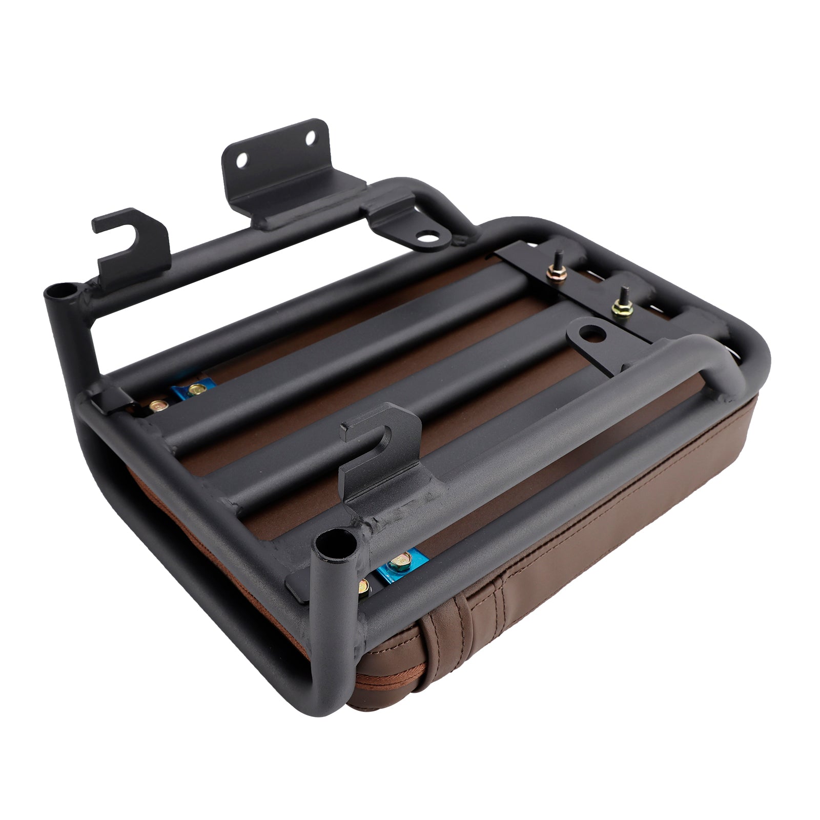 Cojín de asiento de pasajero plano marrón trasero para Honda CT125 Huntercub 125 2020-2023