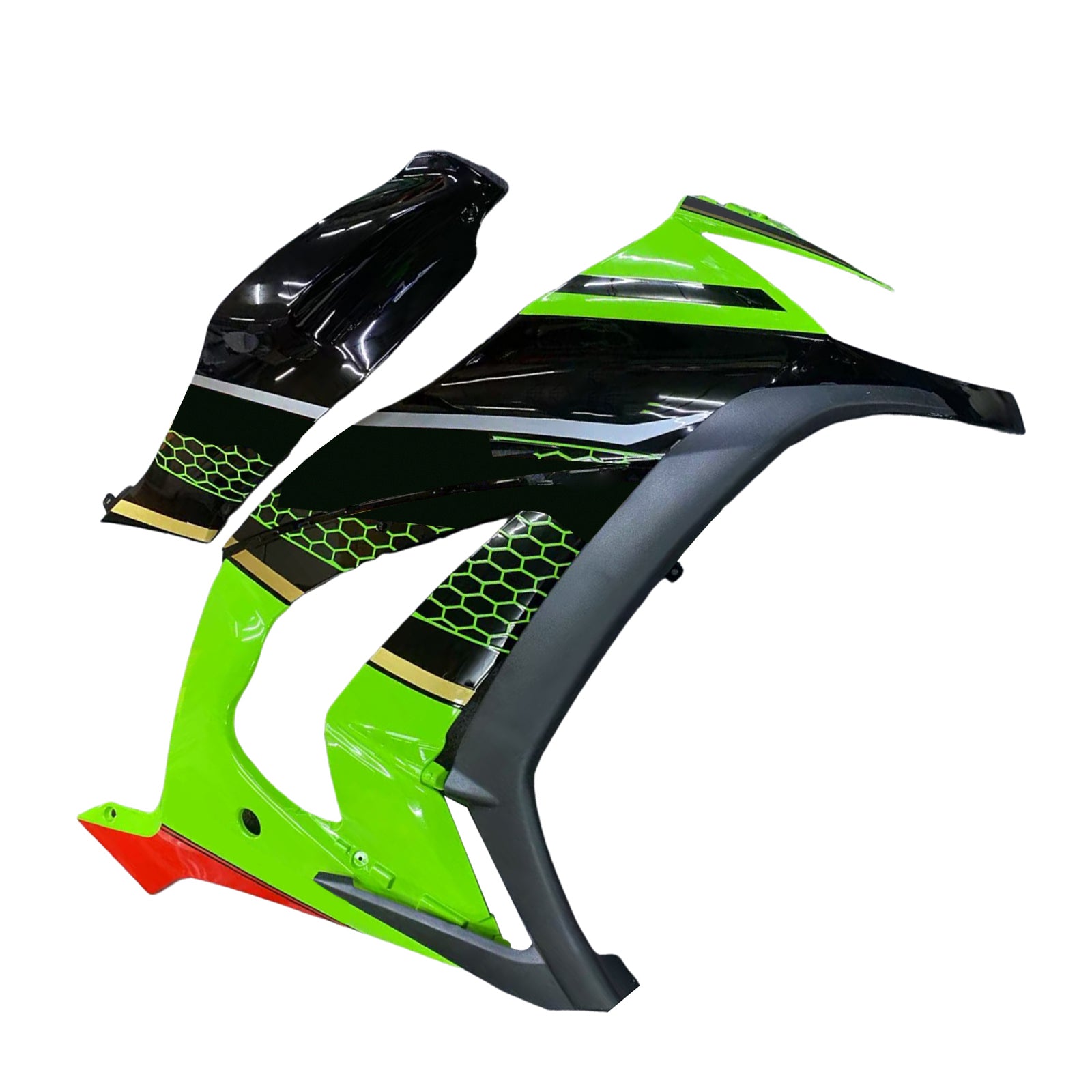 Kit de carénage injecté en plastique ABS pour Kawasaki ZX10R 2011-2015