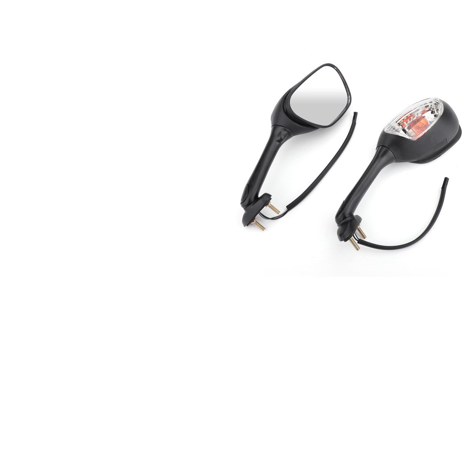 Rétroviseurs avec clignotants pour Suzuki GSXR600 GSX-R750 GSXR1000 2002-2015