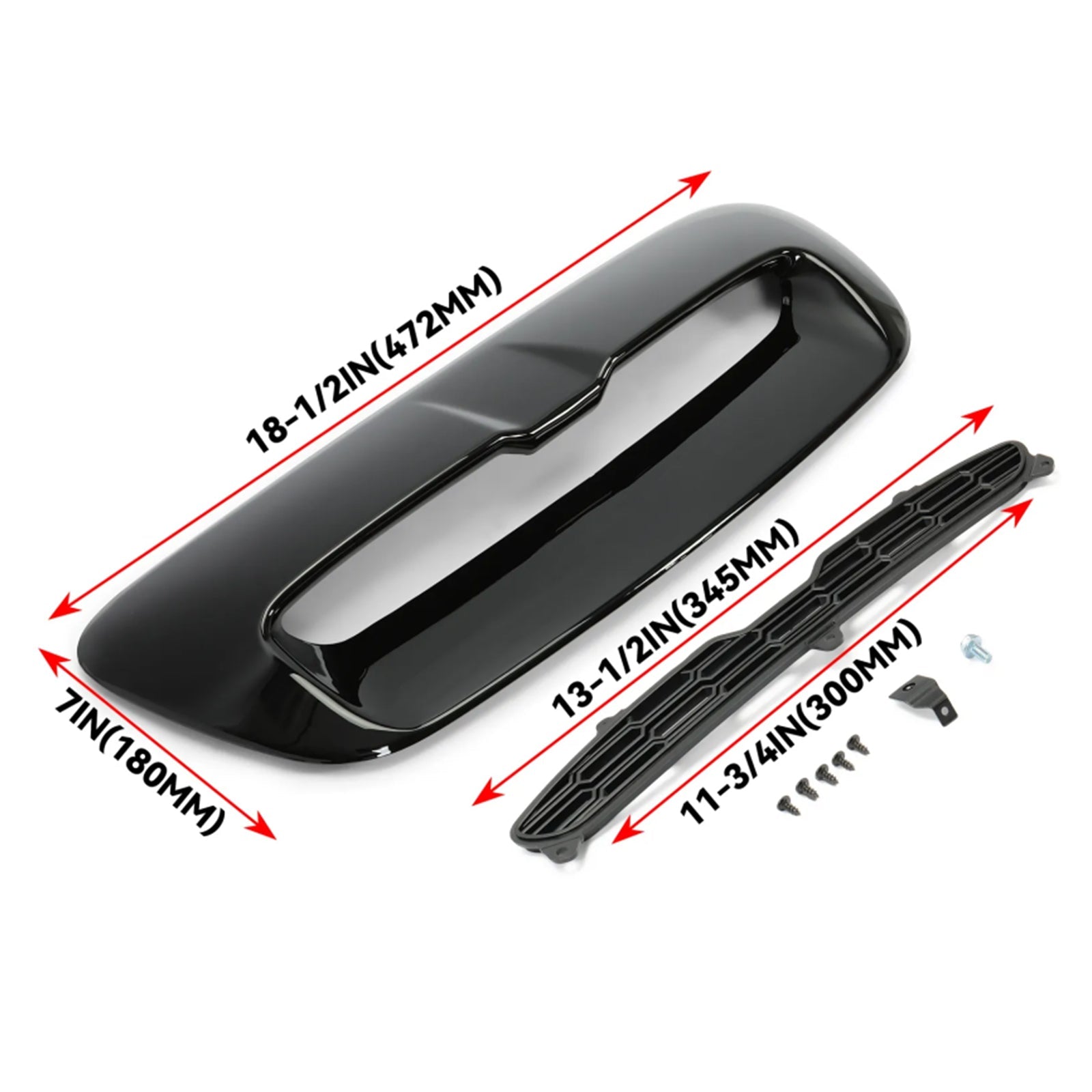 Pala de entrada de aire de rejilla de capó para Mini Cooper S R55 R56 R57 R58 R59 2007-2014