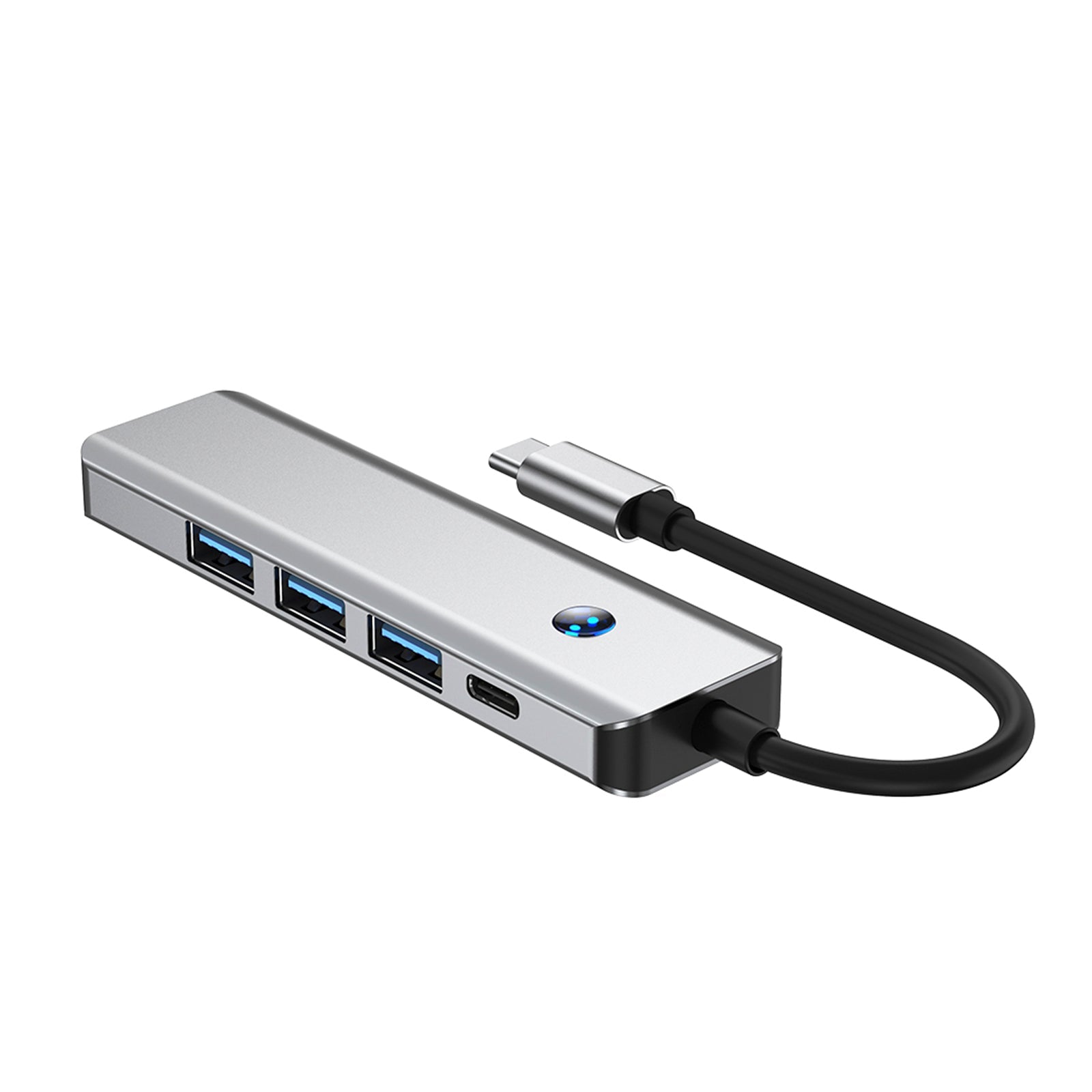 Adaptateur 5 en 1 TYPE-C + USB 3.0 (1 port) + USB 2.0 (2 ports) + HDMI + PD100W pour MacBook