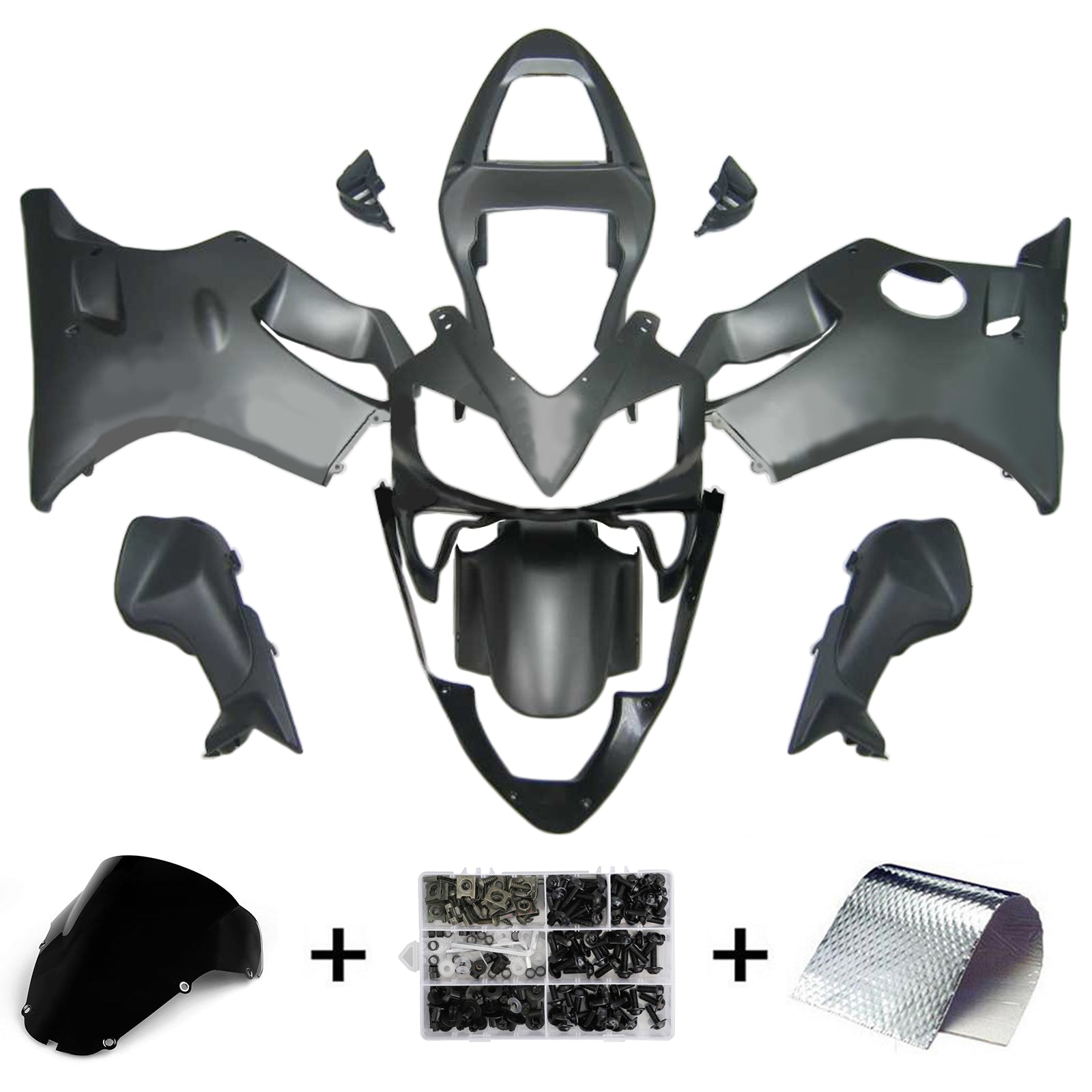 Injectie kuipkit, ABS Plastic Body voor Honda CBR600 F4I 2001-2003
