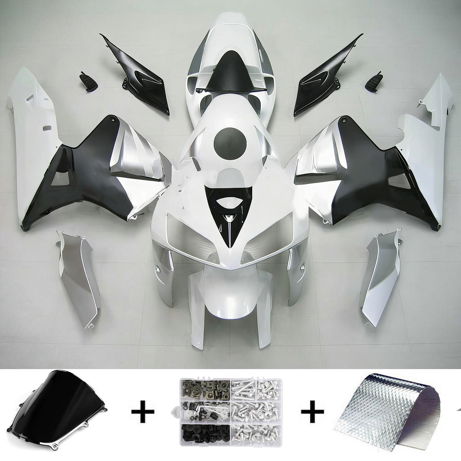 Kit de carénage par injection, carrosserie en plastique ABS pour Honda CBR600RR 2005-2006 F5