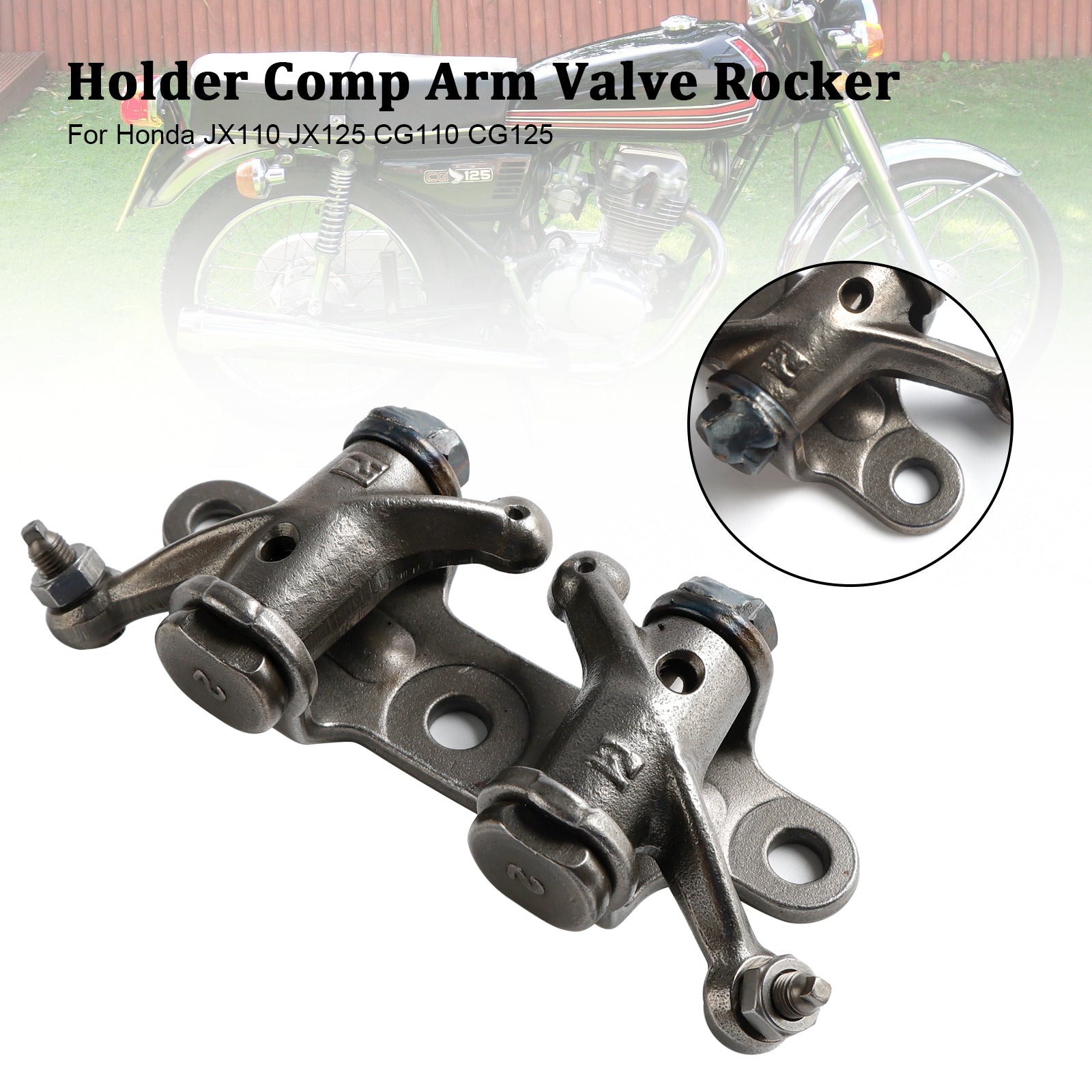 Wspornik wahacza zaworu ramienia trymującego Honda JX110 JX125 CG110 CG125 14400-KCS-650