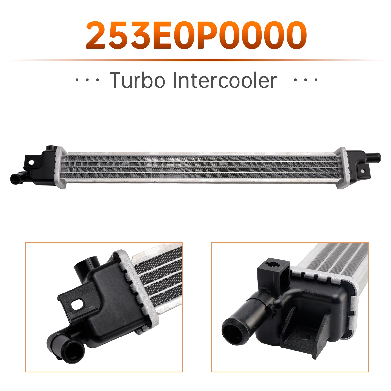Turbo hladilnik polnilnega zraka 253E0-P0000 za Tucson Sportage 1.6L Hybrid 2022 2023 2024 2025