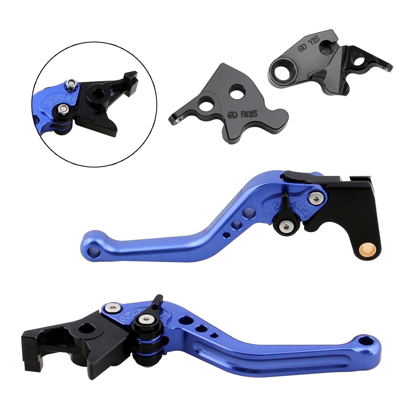 Krótka dźwignia hamulca i sprzęgła dla Honda CRF1100L Africa Twin 2022-2024