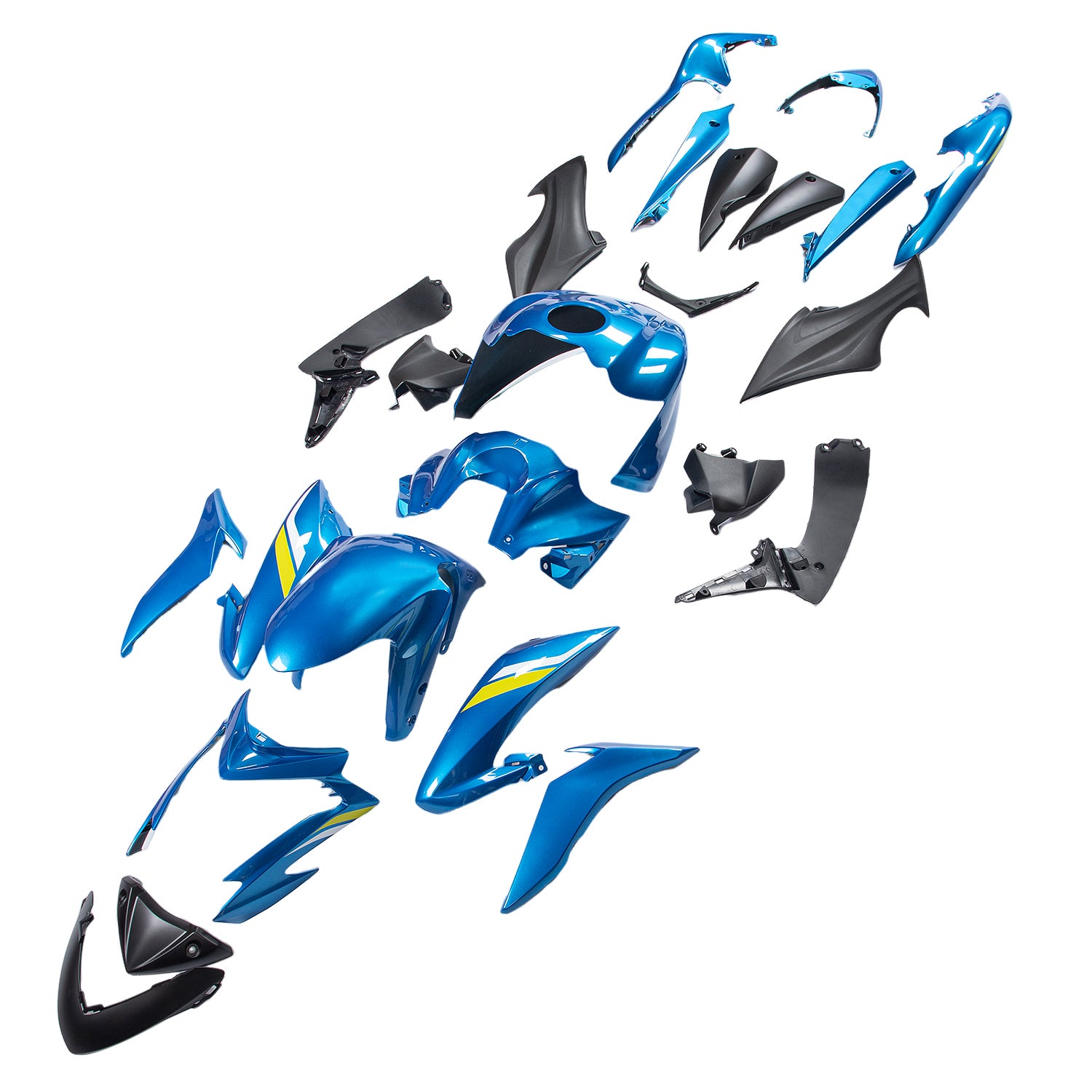 Kit de carenado de carrocería de plástico inyectado para Suzuki GSX-S 1000 2015-2020 05#