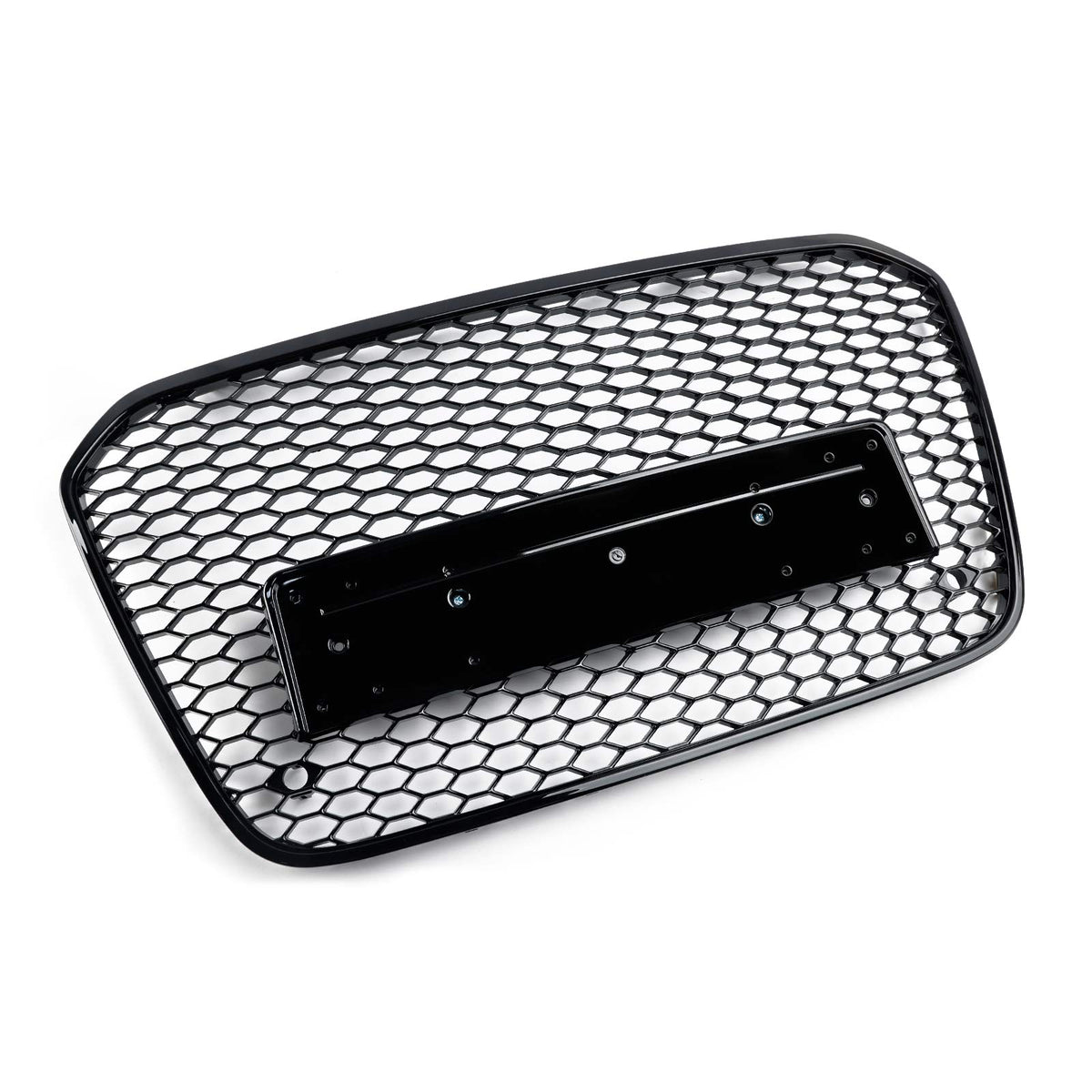 RS6 Style Honeycomb Front Bumper Grille Grill Pour Audi A6 C7 S6 2012-2015