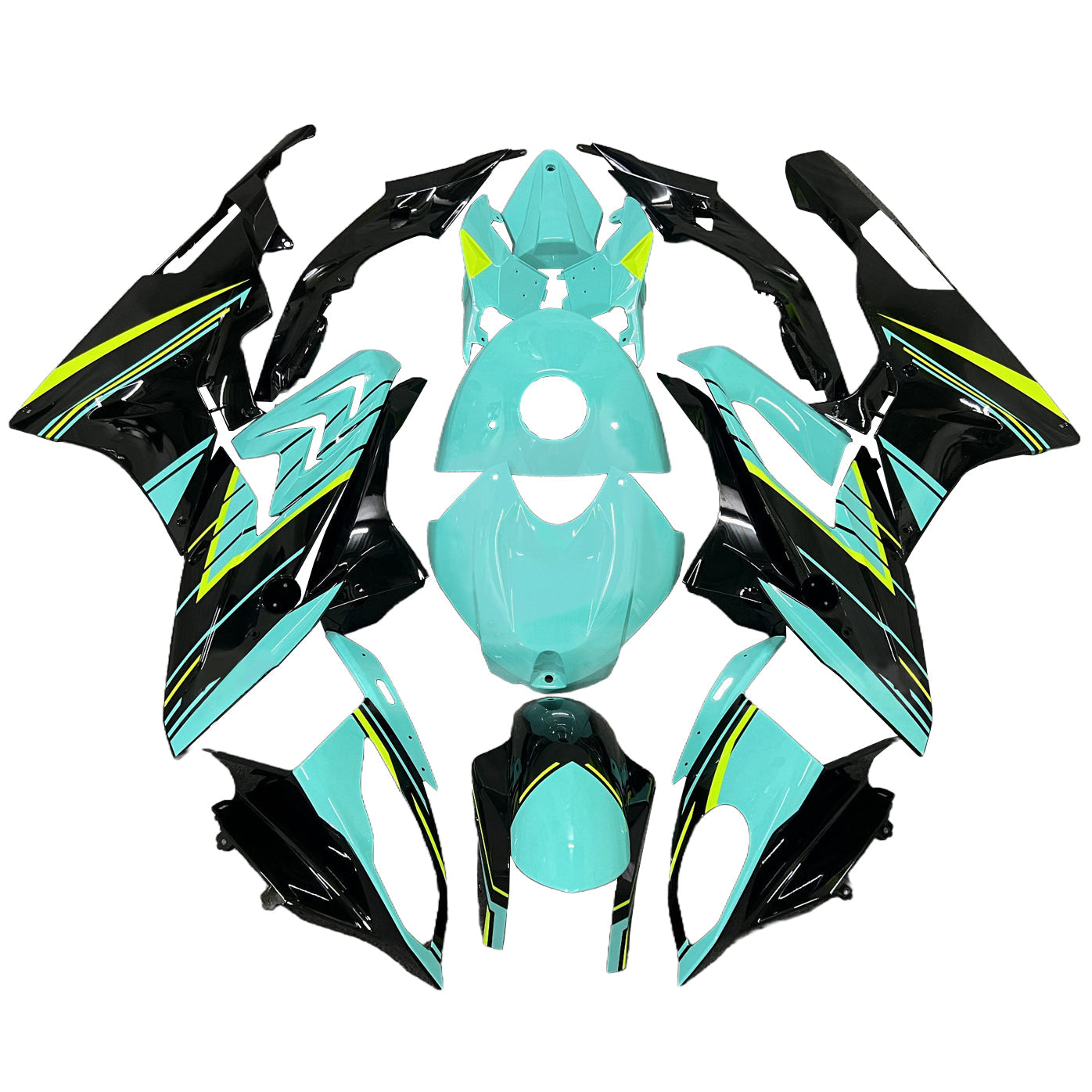 Kit de carénage d'injection pour BMW S1000RR 2017-2018 Carrosserie Plastique ABS