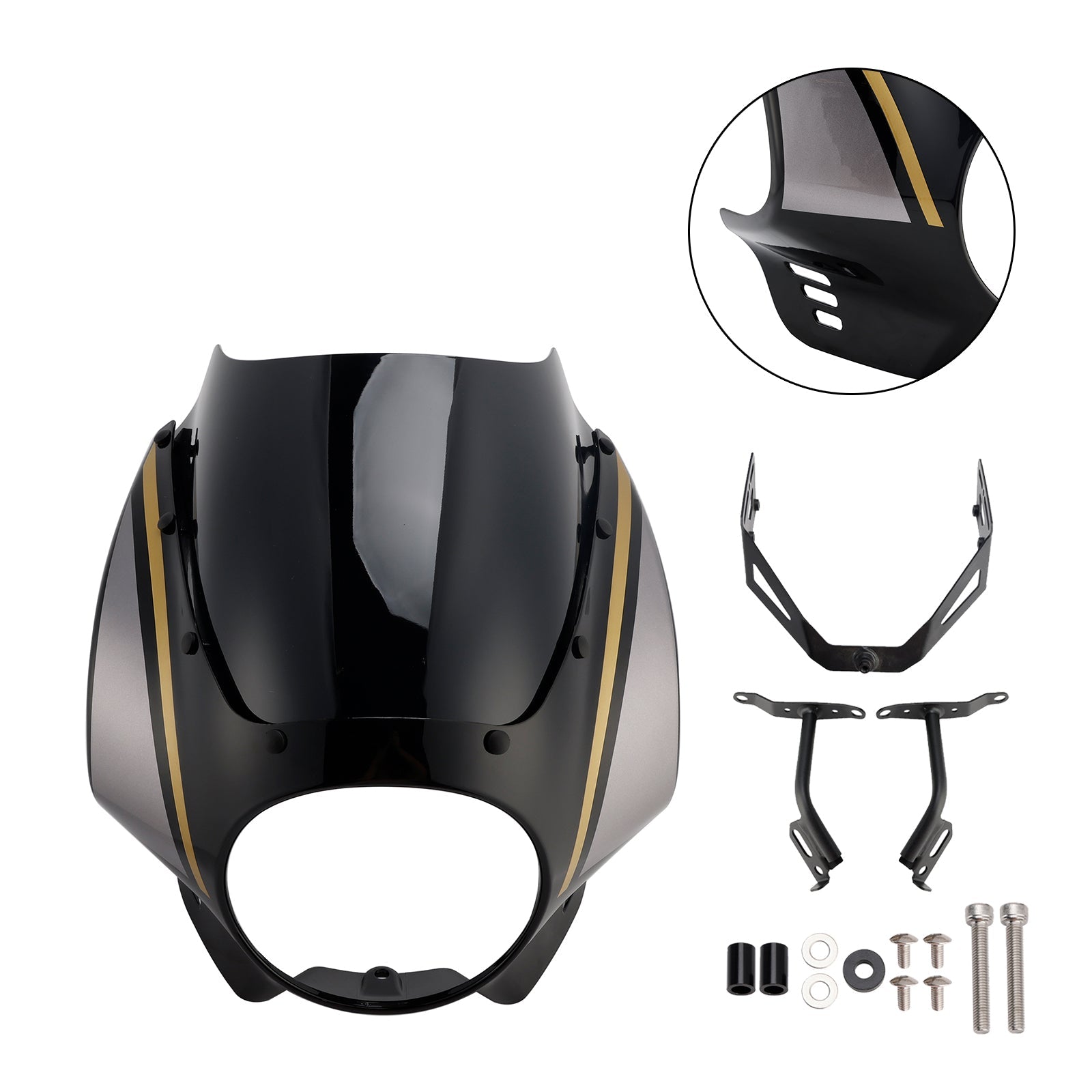 Parabrisas y carenado de faro para Yamaha XSR900 (2022-2025)