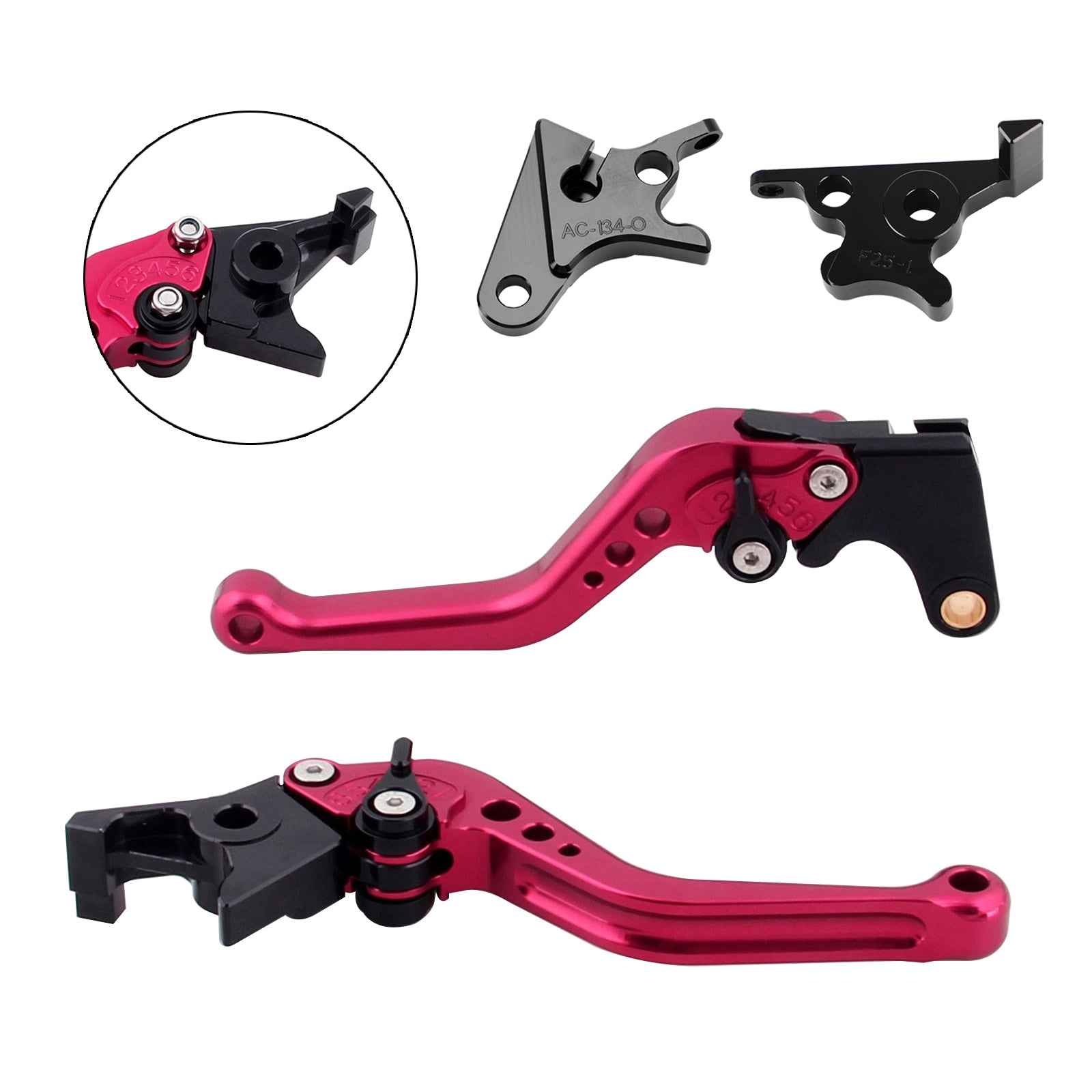 Krótka dźwignia hamulca i sprzęgła dla Honda CB350 CB350 2021-2023
