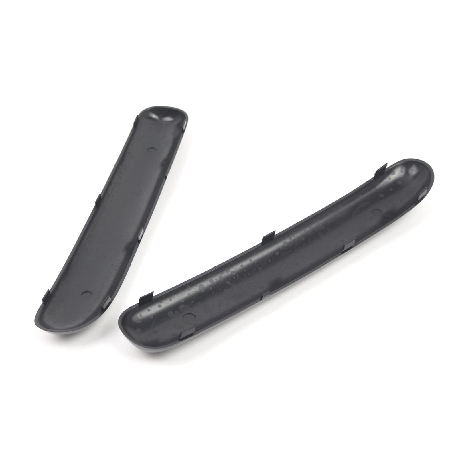 Paire de garnitures de pare-chocs avant noir brillant pour Mini One Cooper R50/R52/R53 (2001-2004)