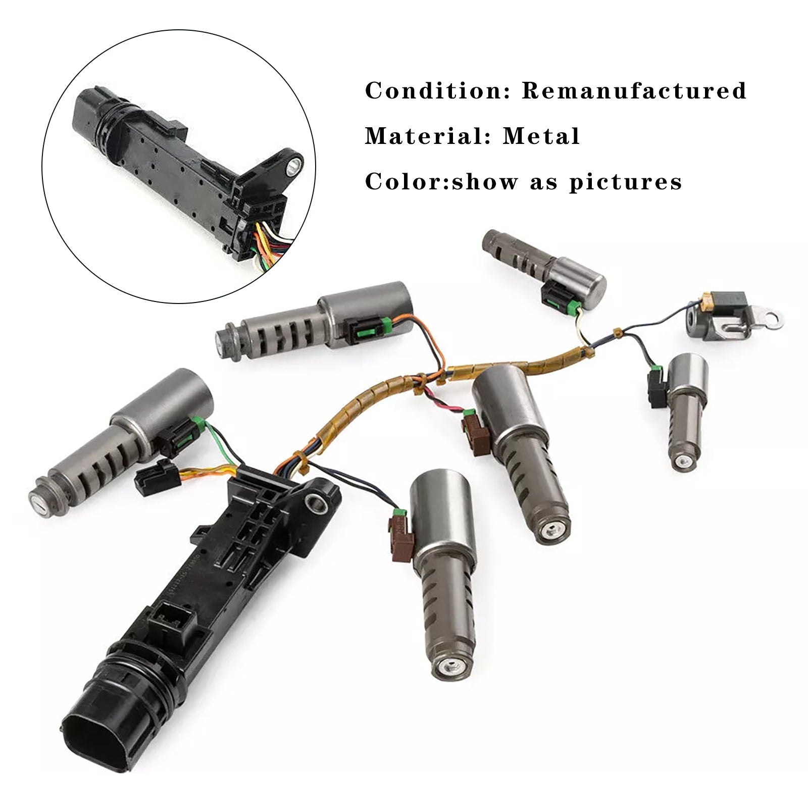 Kit solénoïde de transmission avec faisceau U660E pour Toyota CAMRY ES350 RX350